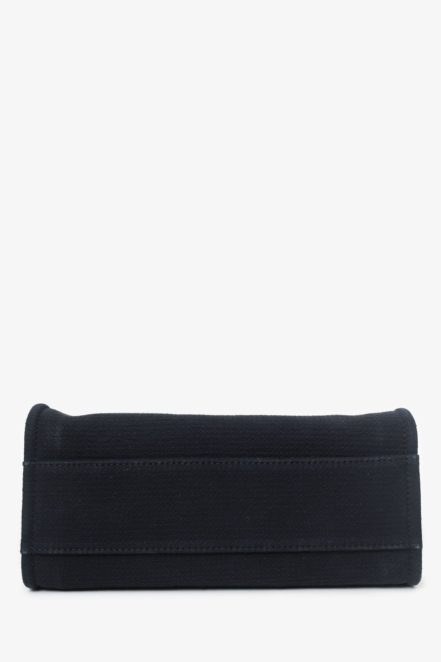 Chanel™ 2022 Black Canvas Small Deauville Shopping Tote