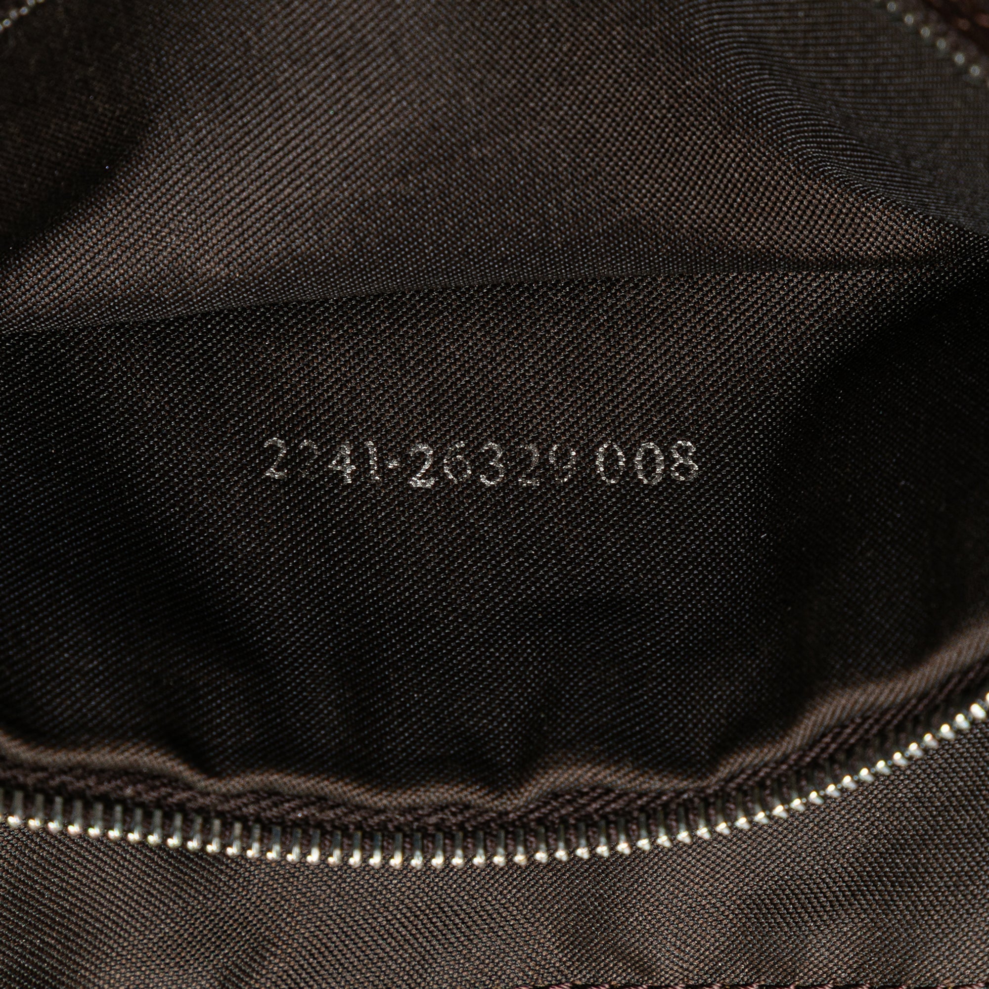 Brown Fendi Small Zucca Canvas Twins Tote