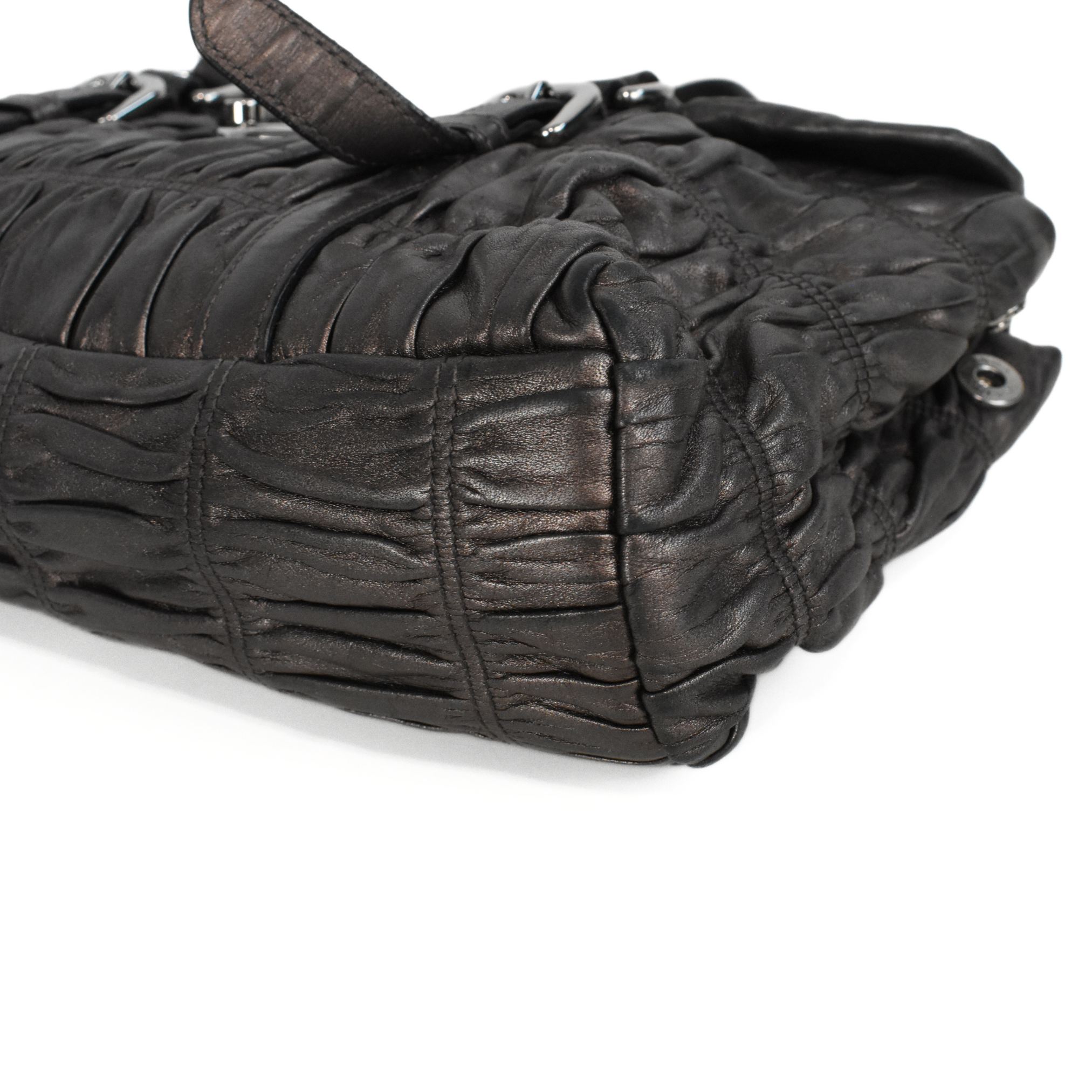 Prada 'Nappa Gaufre Sound Lock' Shoulder Bag