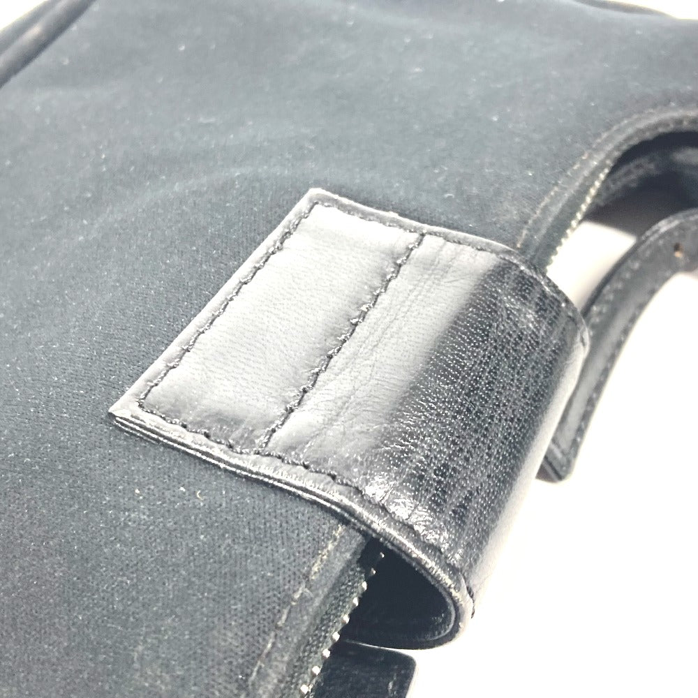 FENDI Shoulder Bag Jersey black vintage FF logo