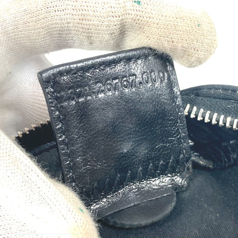 FENDI Shoulder Bag Jersey black vintage FF logo