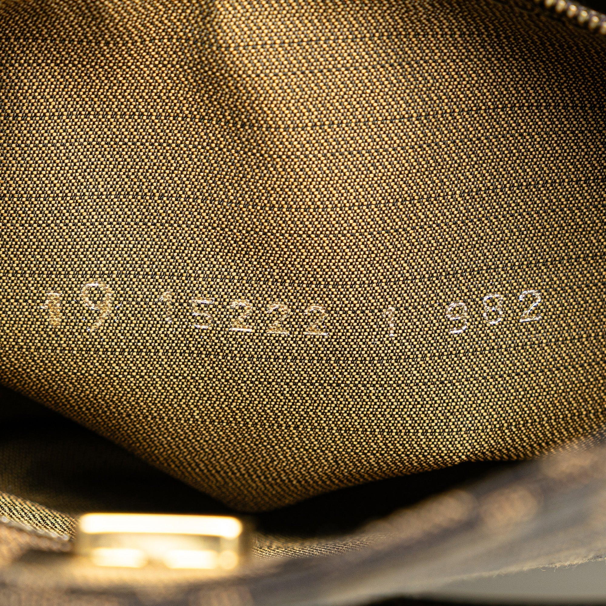 Brown Fendi Zucca Canvas Shoulder Bag