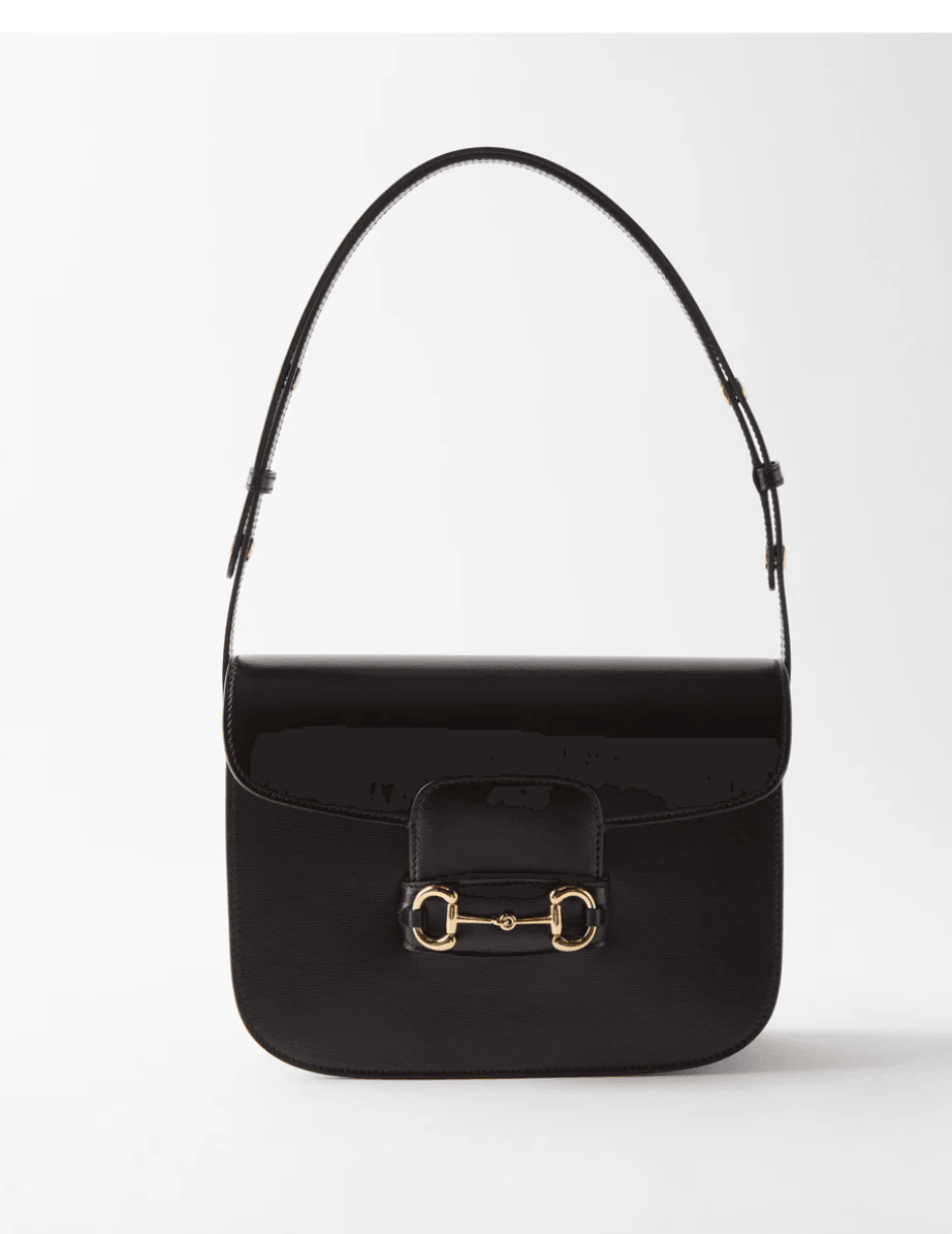 GUCCI 1955 Horsebit leather shoulder bag