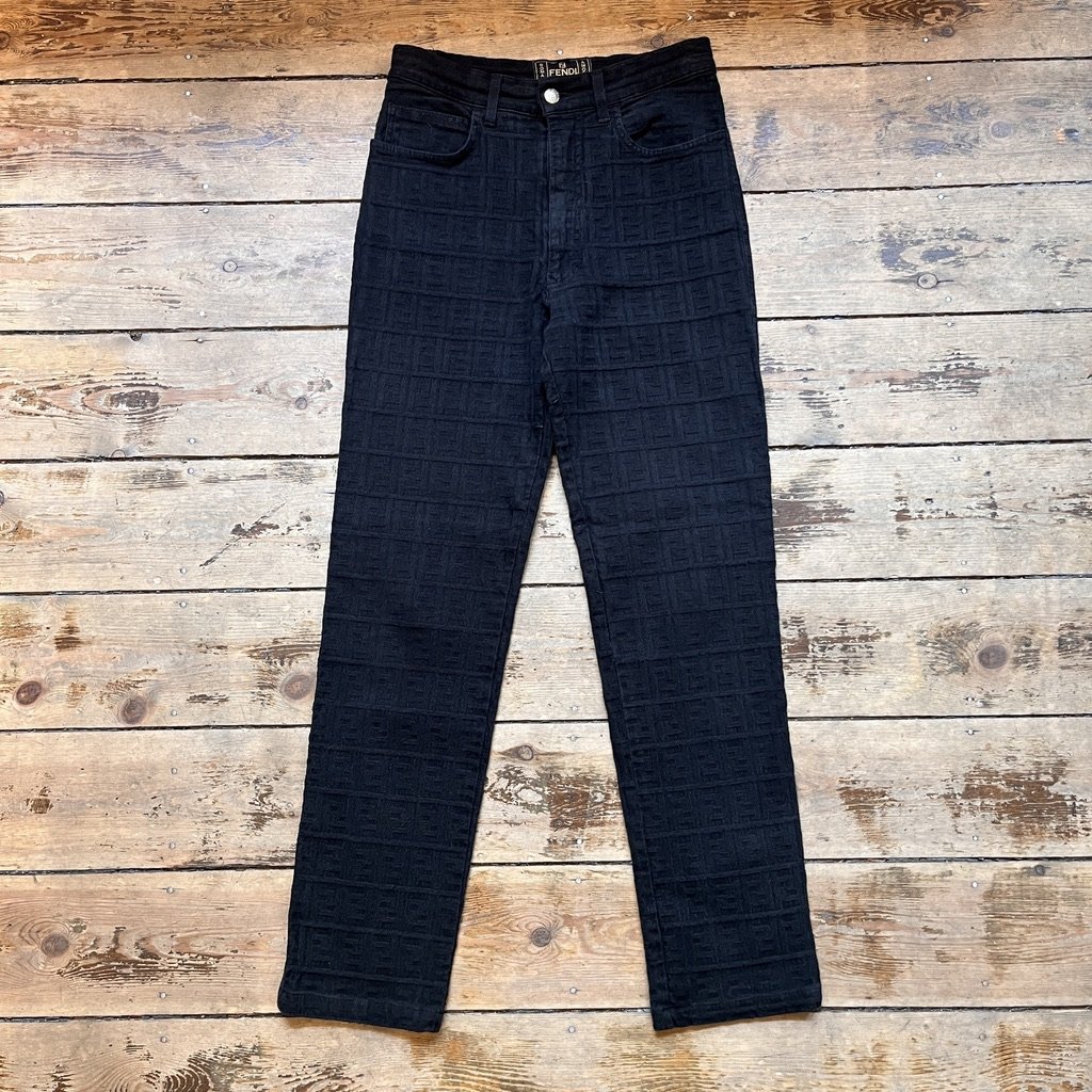 Fendi Black Jeans