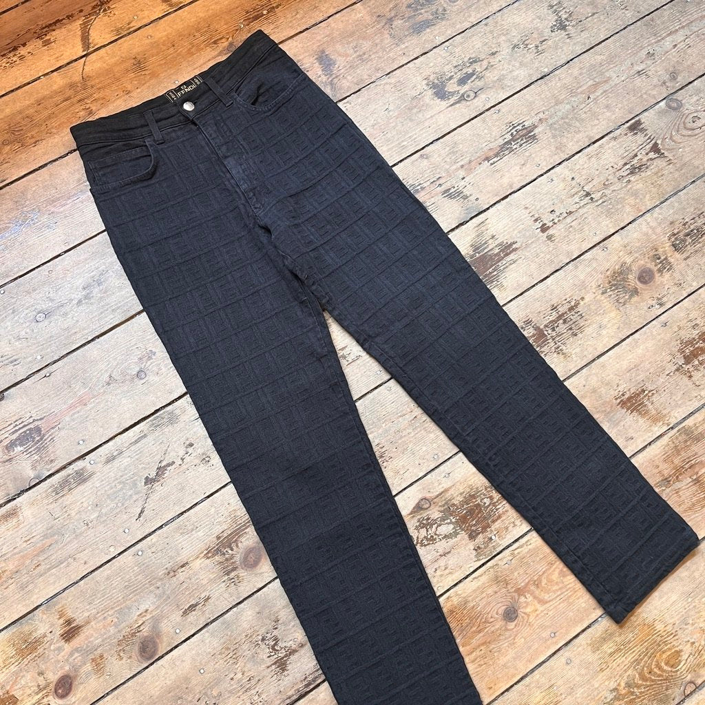 Fendi Black Jeans