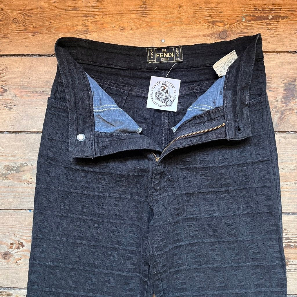 Fendi Black Jeans