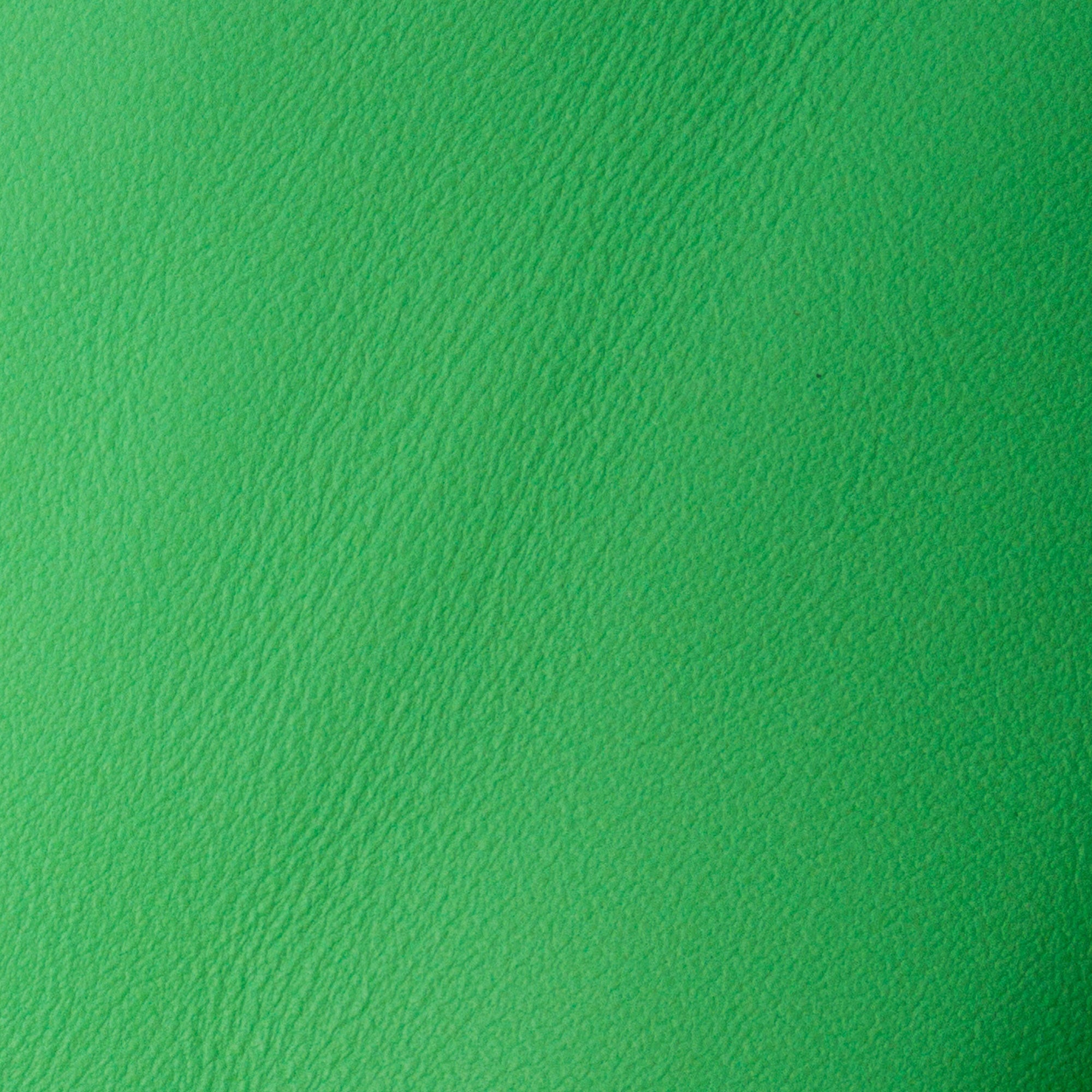 Green Fendi Zucca Embossed Stitched Leather Baguette Satchel
