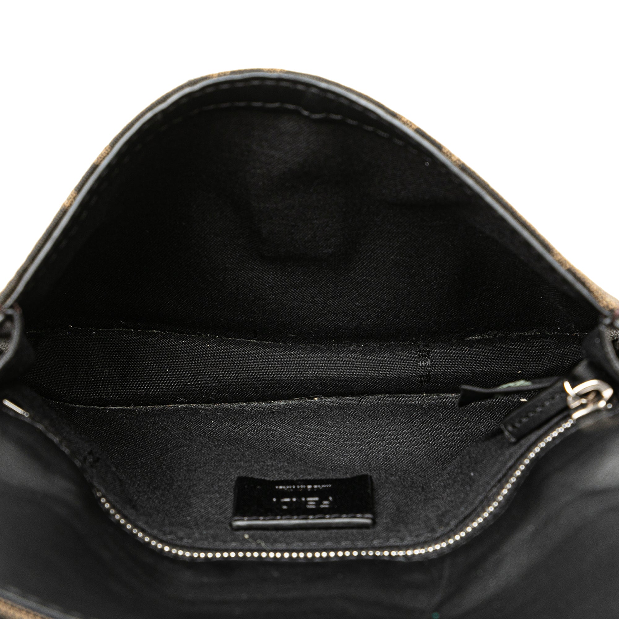 Brown Fendi Zucca Canvas Convertible Belt Bag