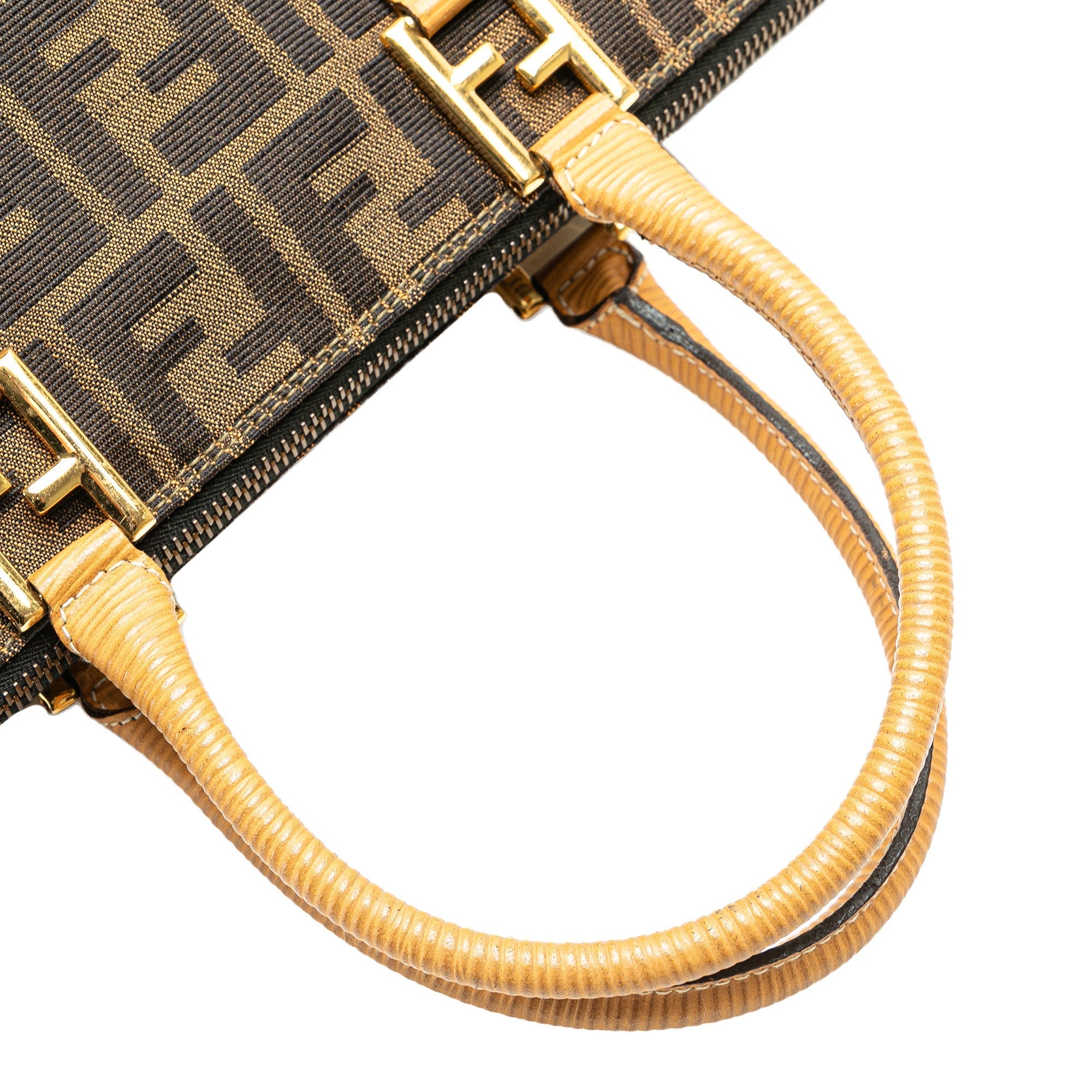 Brown Fendi Zucca Canvas Tote
