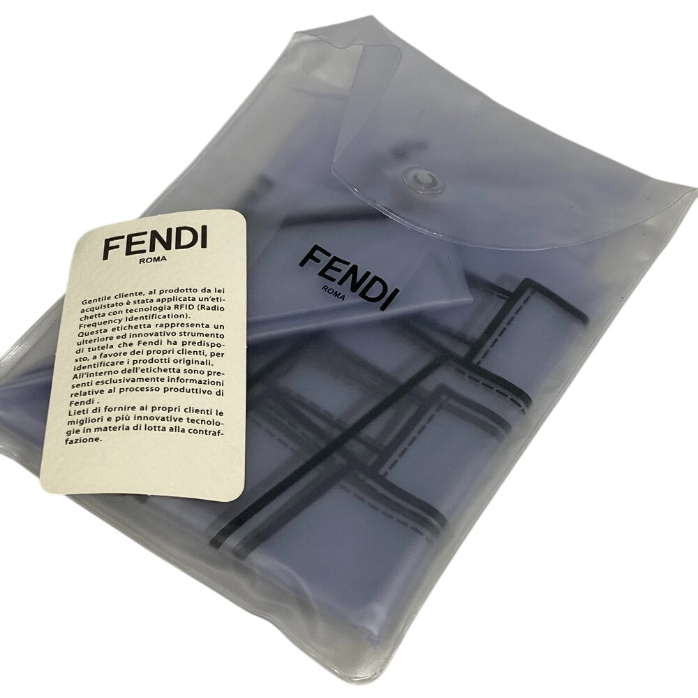 FENDI Handbag 8BN226 Calfskin gray Peekaboo Women Used
