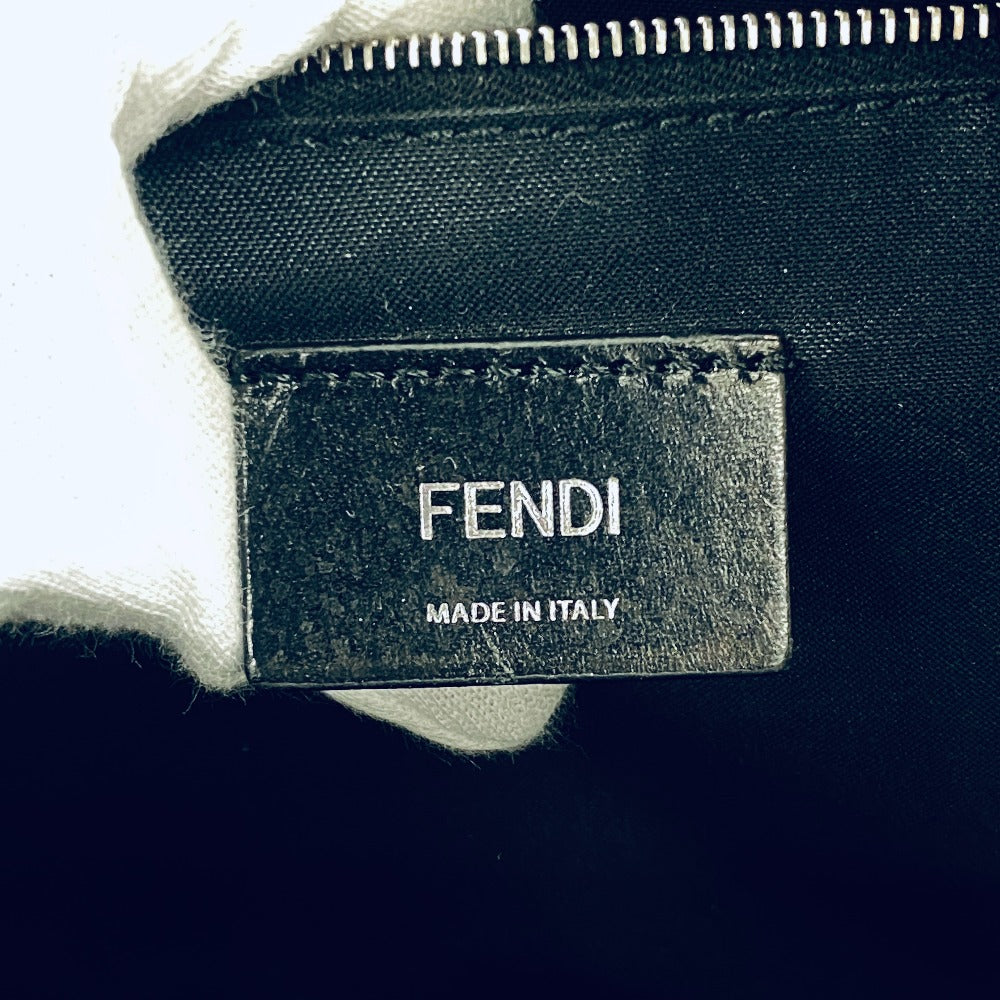 FENDI Backpack 7VZ042 Nylon, Leather Navy monster Women(Unisex) Used