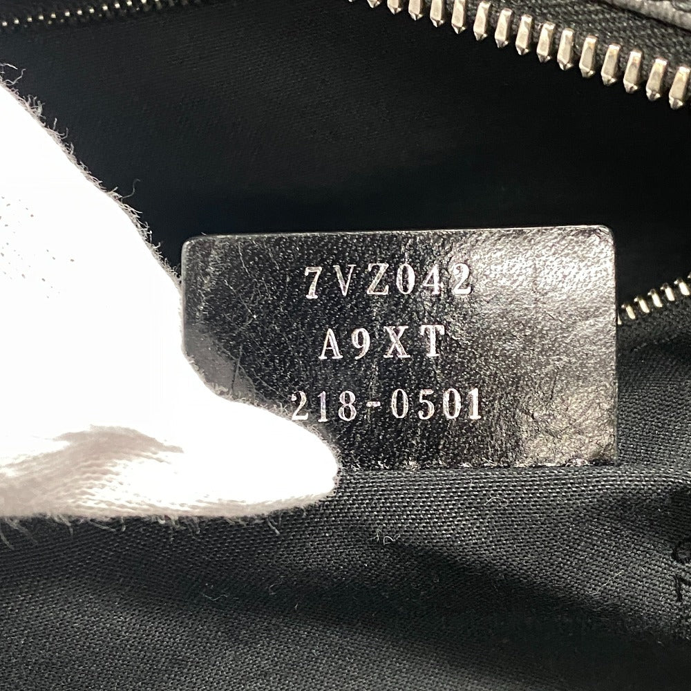 FENDI Backpack 7VZ042 PVC, Nylon black Backpack Zucca mens Used
