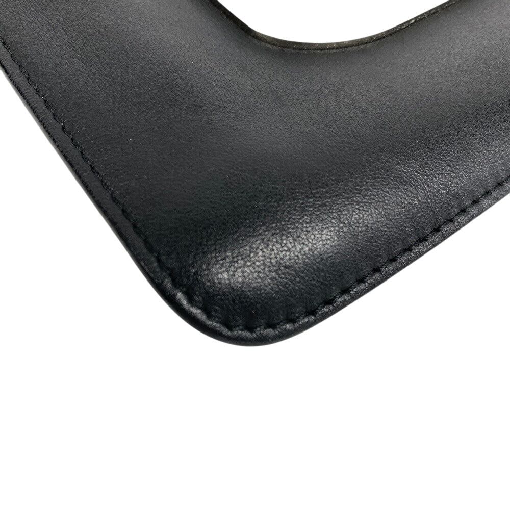 FENDI Clutch bag leather black monster mens Used