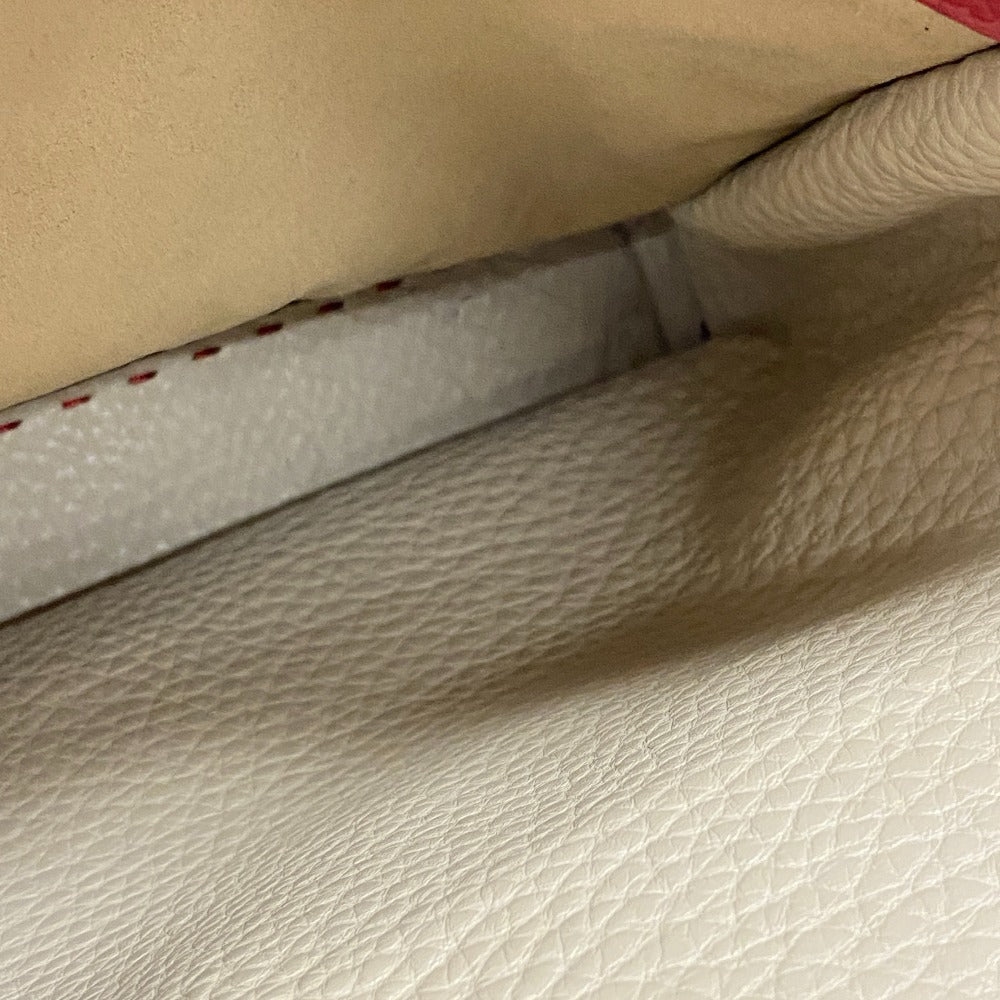 FENDI Handbag 8BN226 leather Red Peekaboo Celeria Women Used