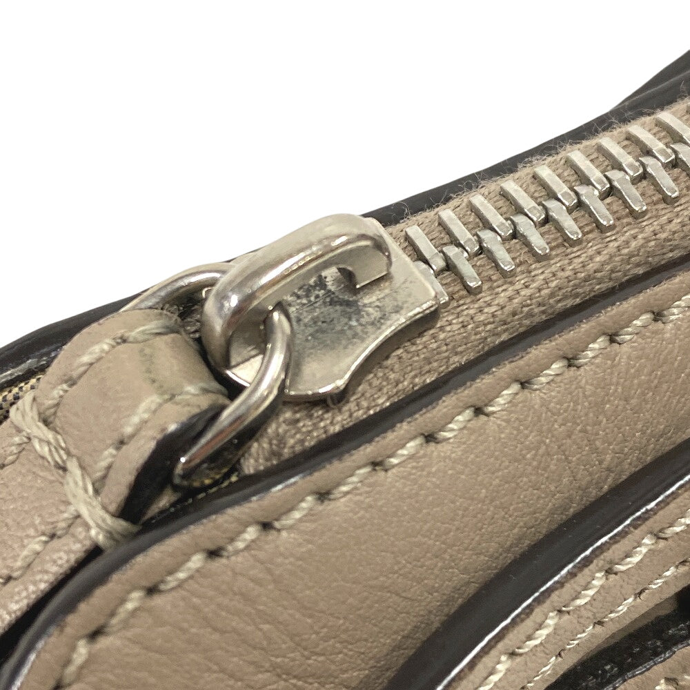 FENDI Handbag 8BL146 leather beige By the way