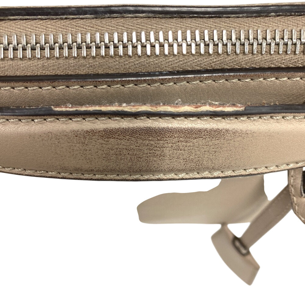 FENDI Handbag 8BL146 leather beige By the way