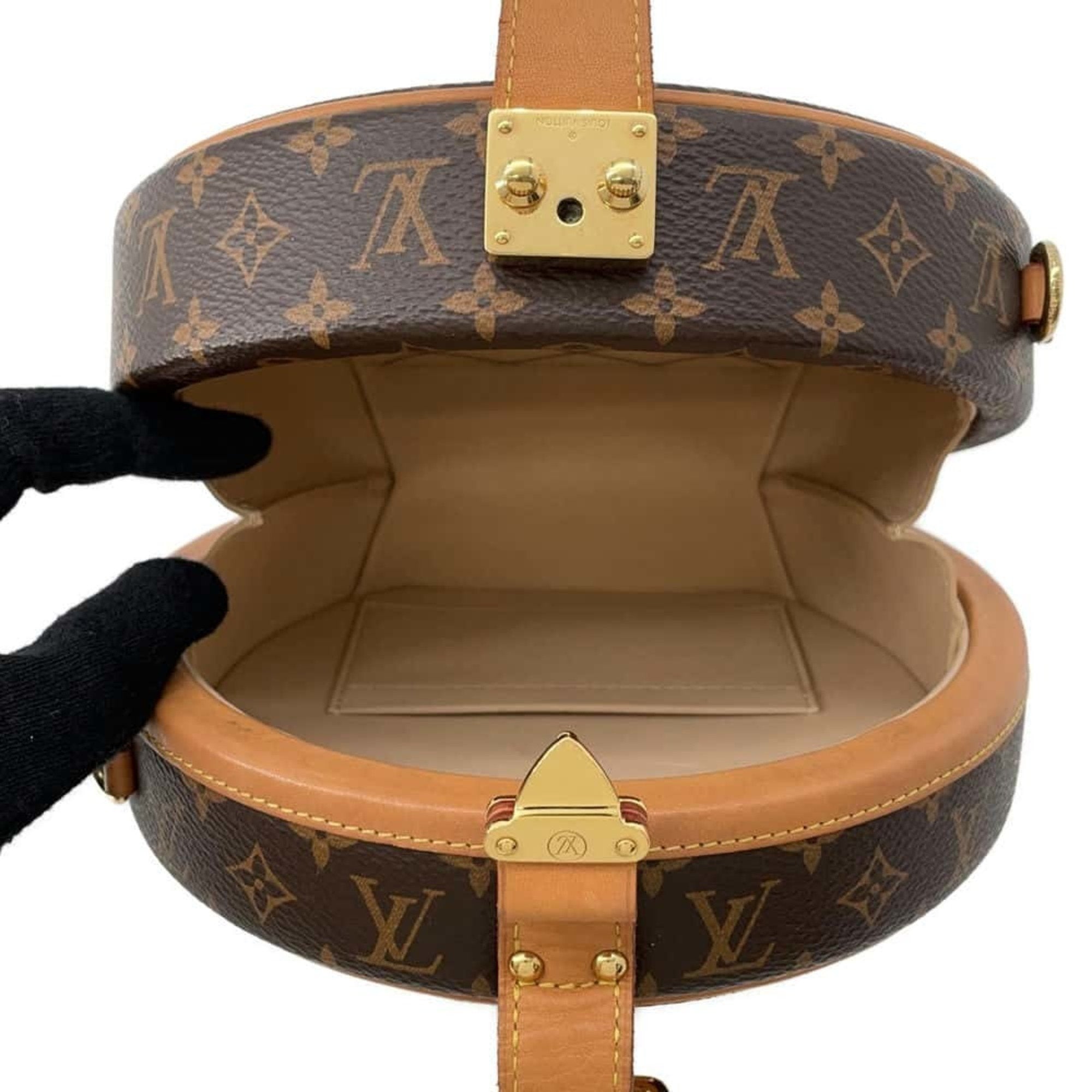 Louis Vuitton Petite Boîte À Chapeau Canvas Shoulder Bag ()