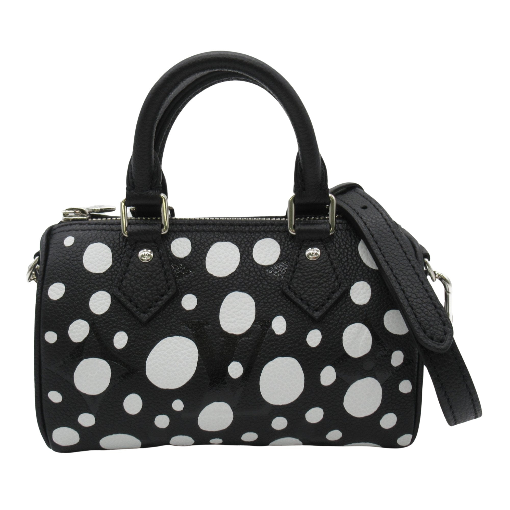 Louis Vuitton Nano Speedy Leather Shoulder Bag ()