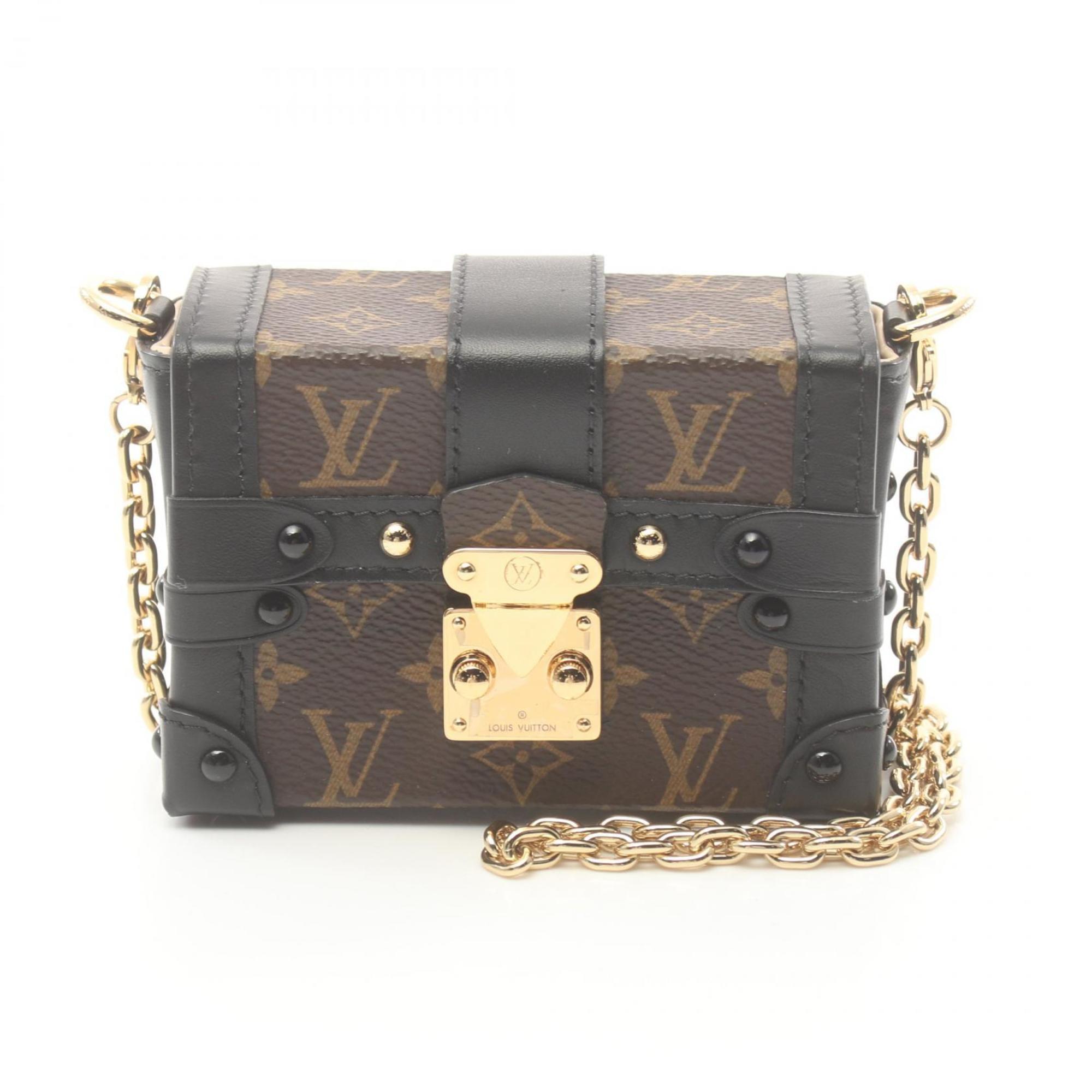 Louis Vuitton Essential Trunk Canvas Shoulder Bag ()
