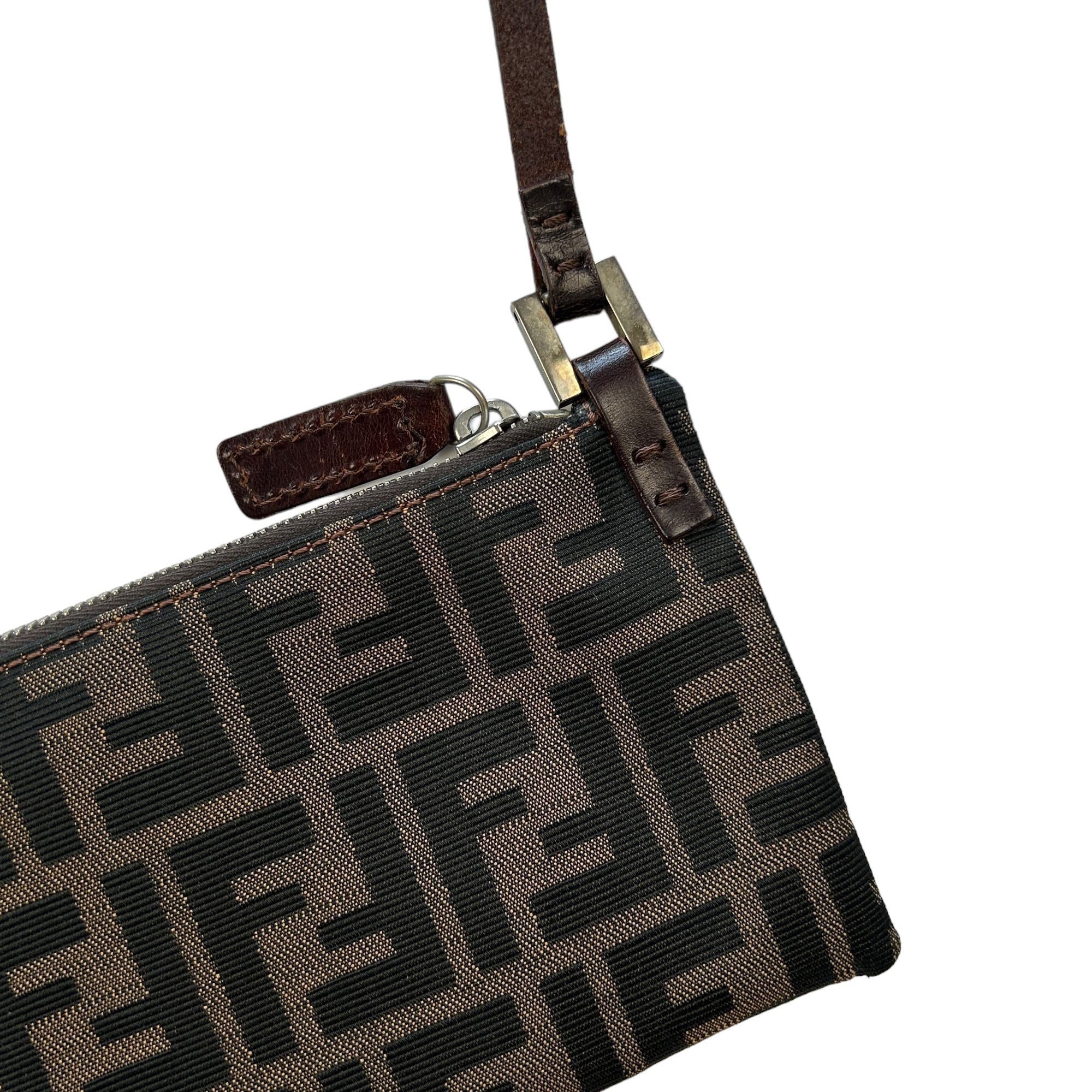 Vintage Fendi Monogram Shoulder Bag