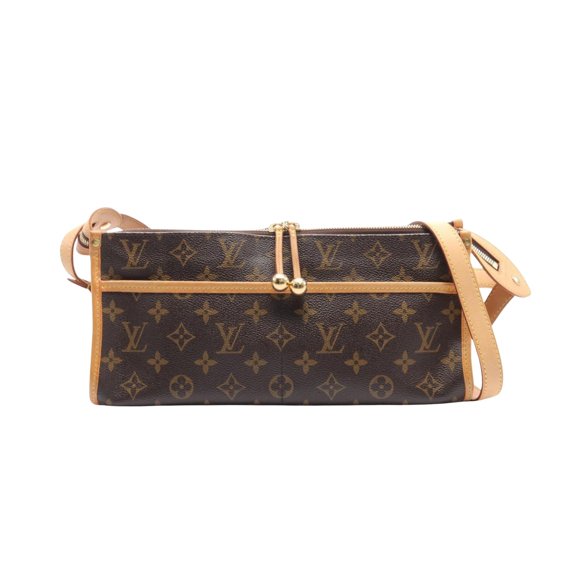Louis Vuitton Popincourt Canvas Shoulder Bag ()