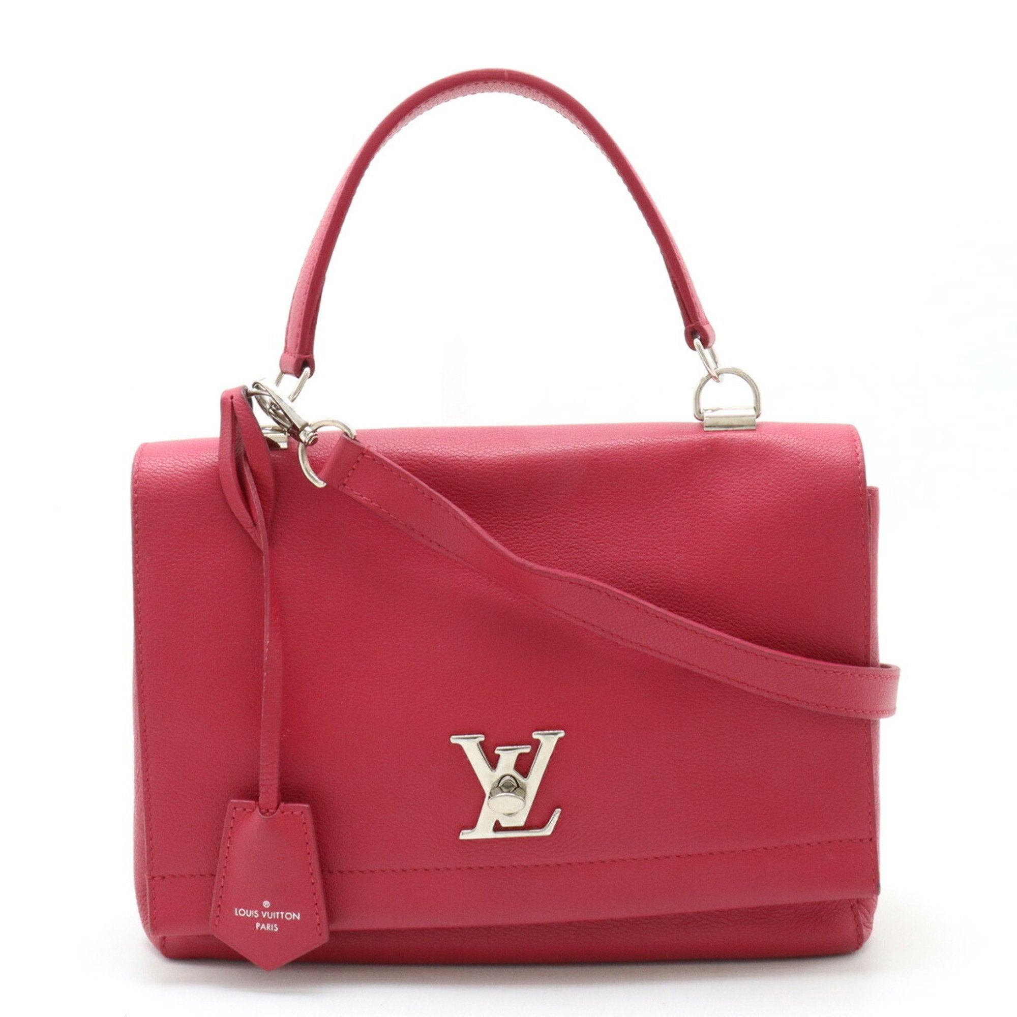 Louis Vuitton Lockme Leather Shoulder Bag ()