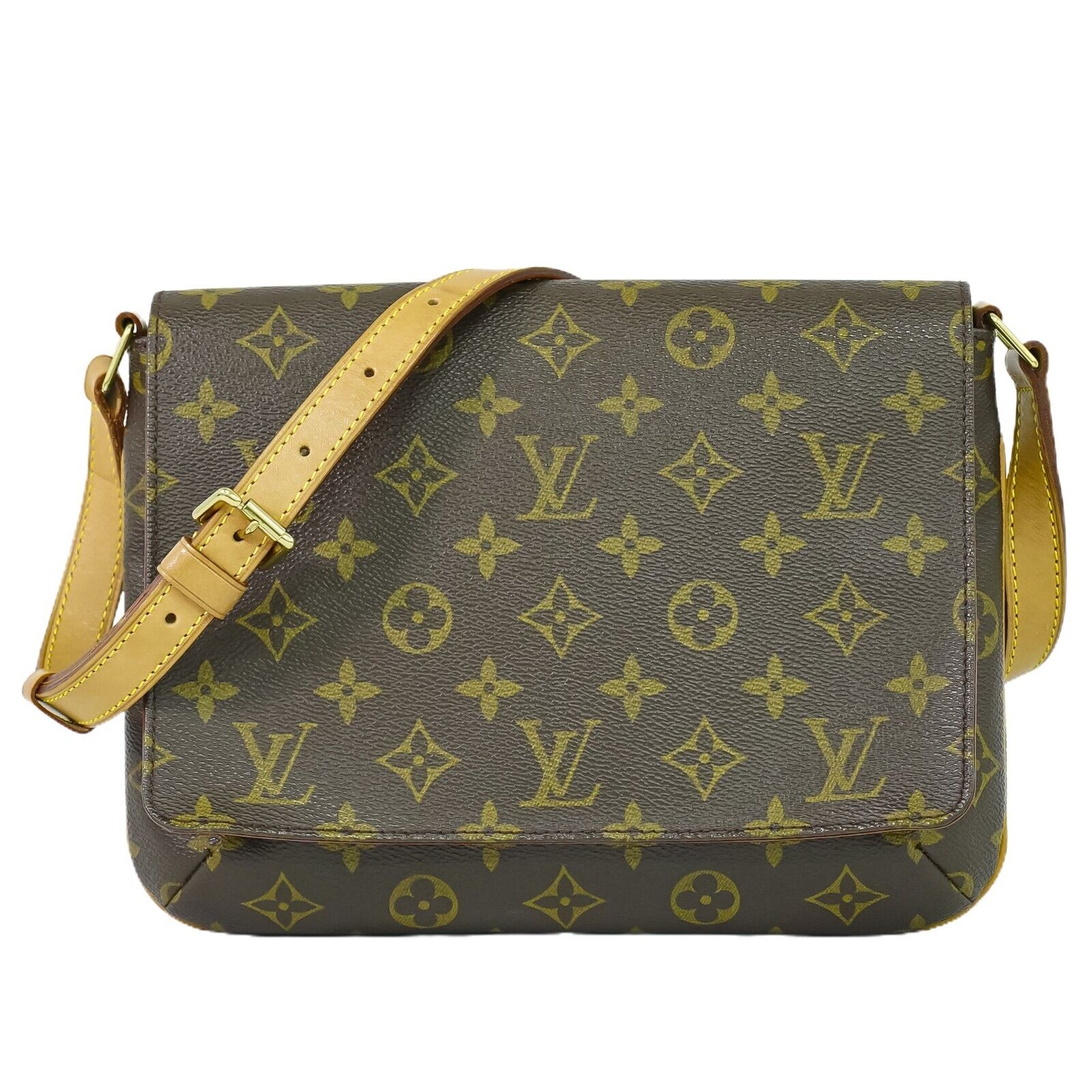 Louis Vuitton Musette Tango Canvas Shoulder Bag ()