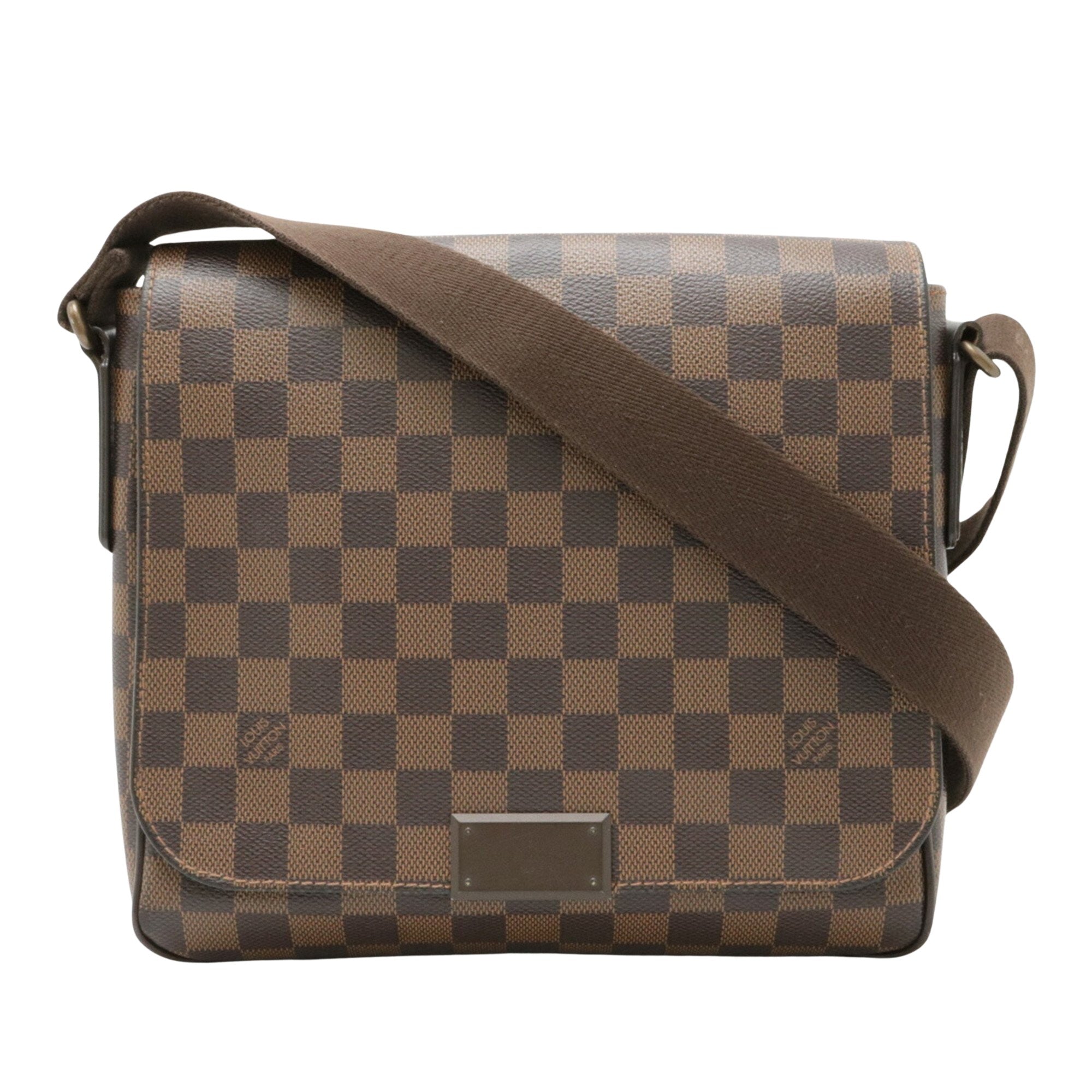 Louis Vuitton District Canvas Shoulder Bag ()