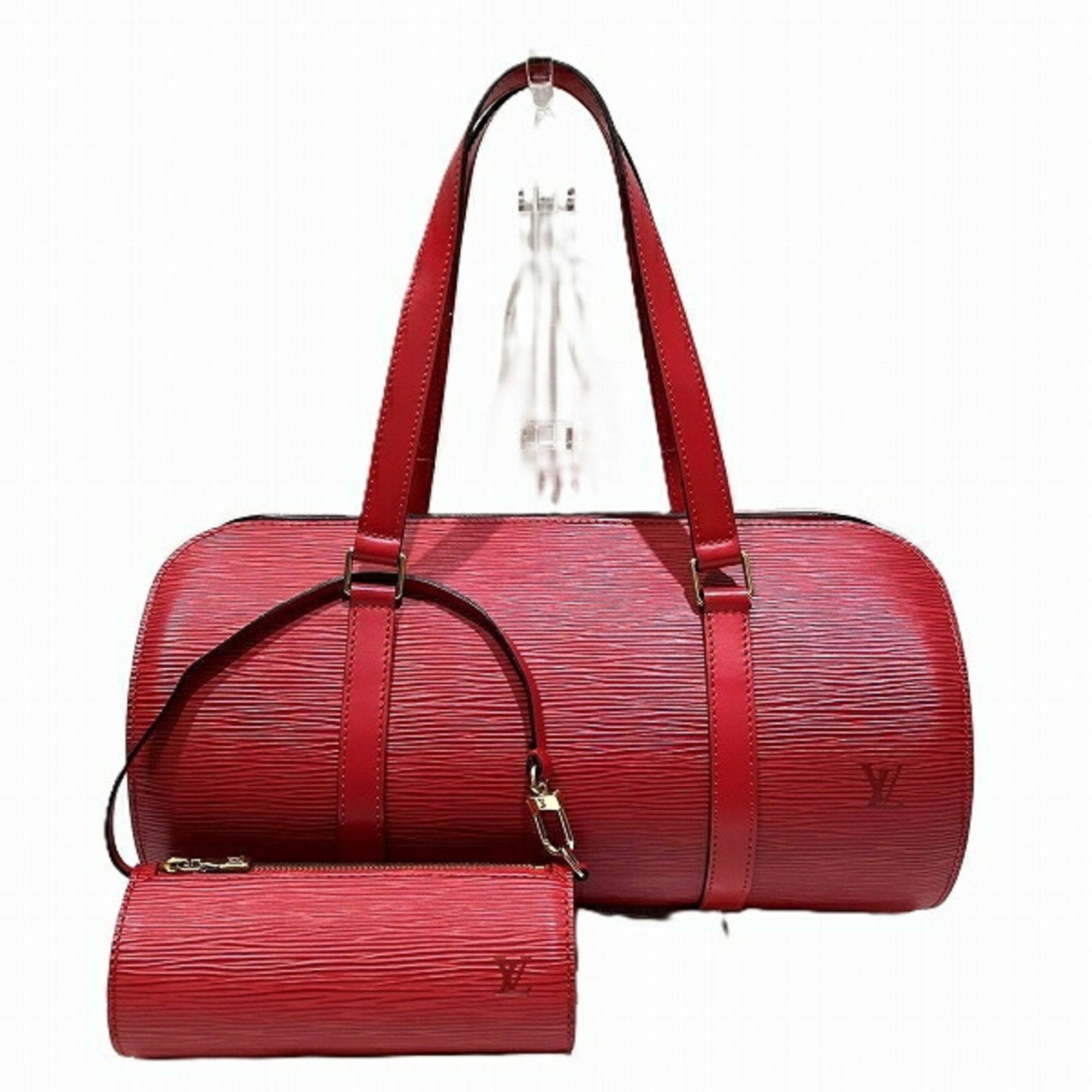 Louis Vuitton Sufflot Leather Shoulder Bag ()