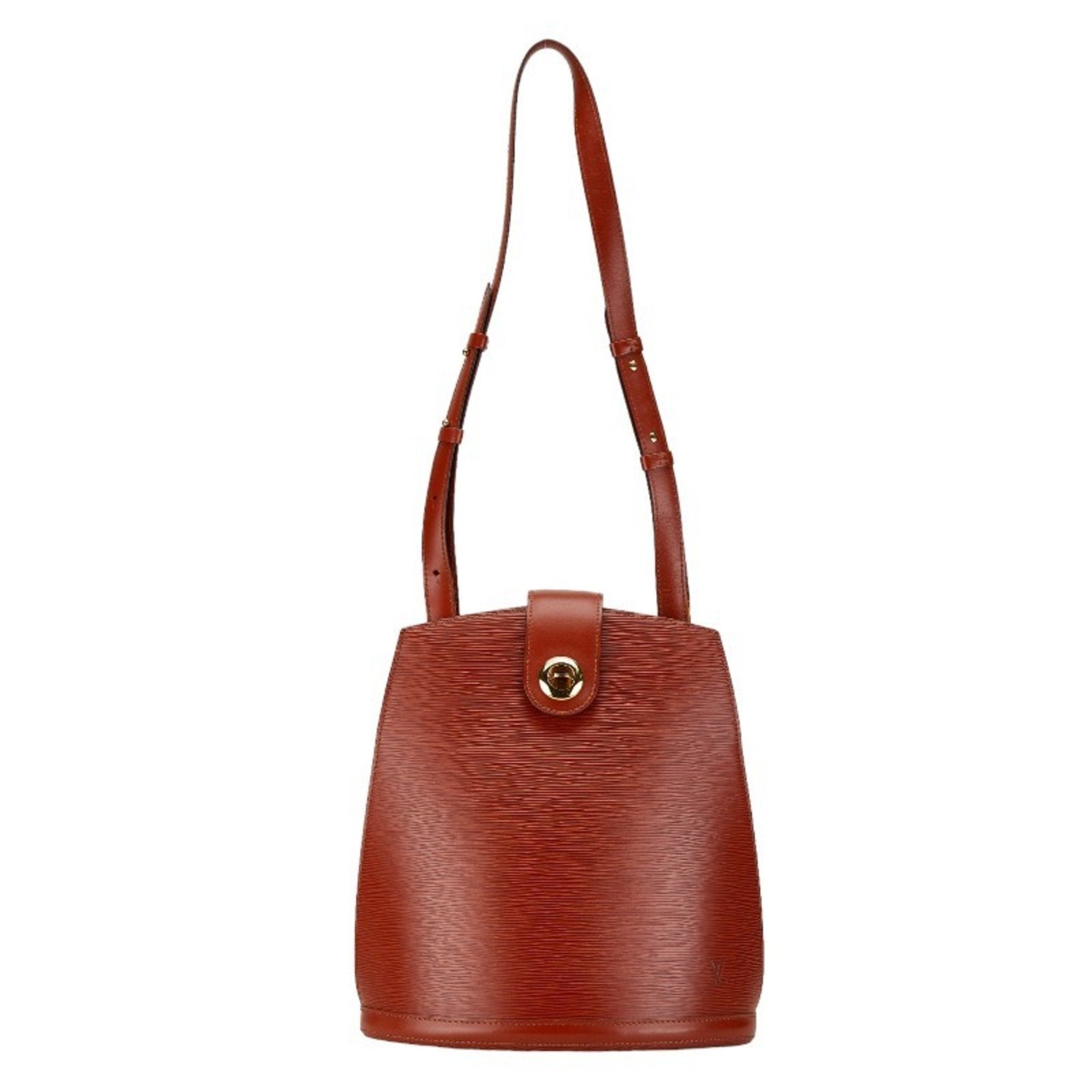 Louis Vuitton Cluny Leather Shoulder Bag ()
