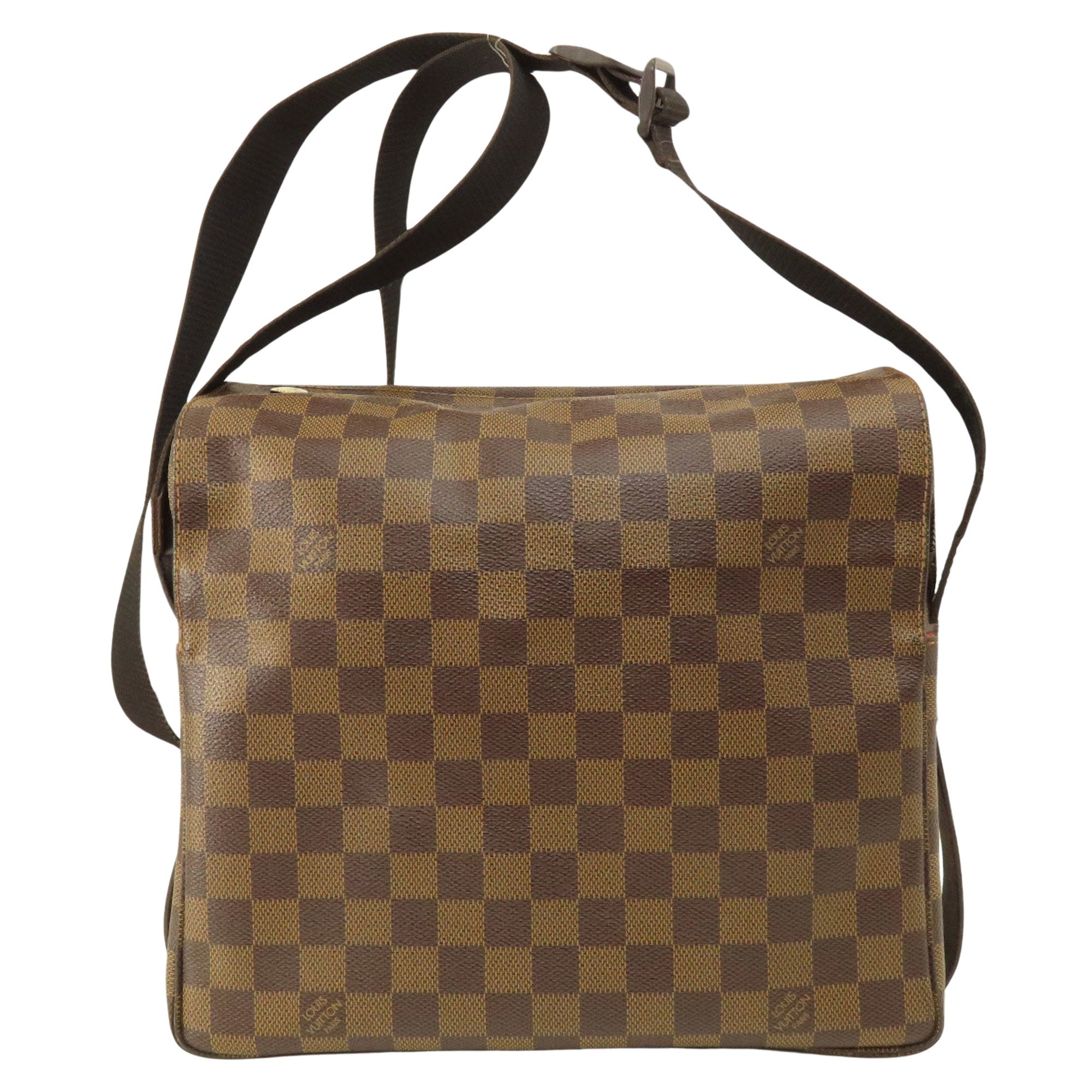 Louis Vuitton Naviglio Canvas Shoulder Bag ()