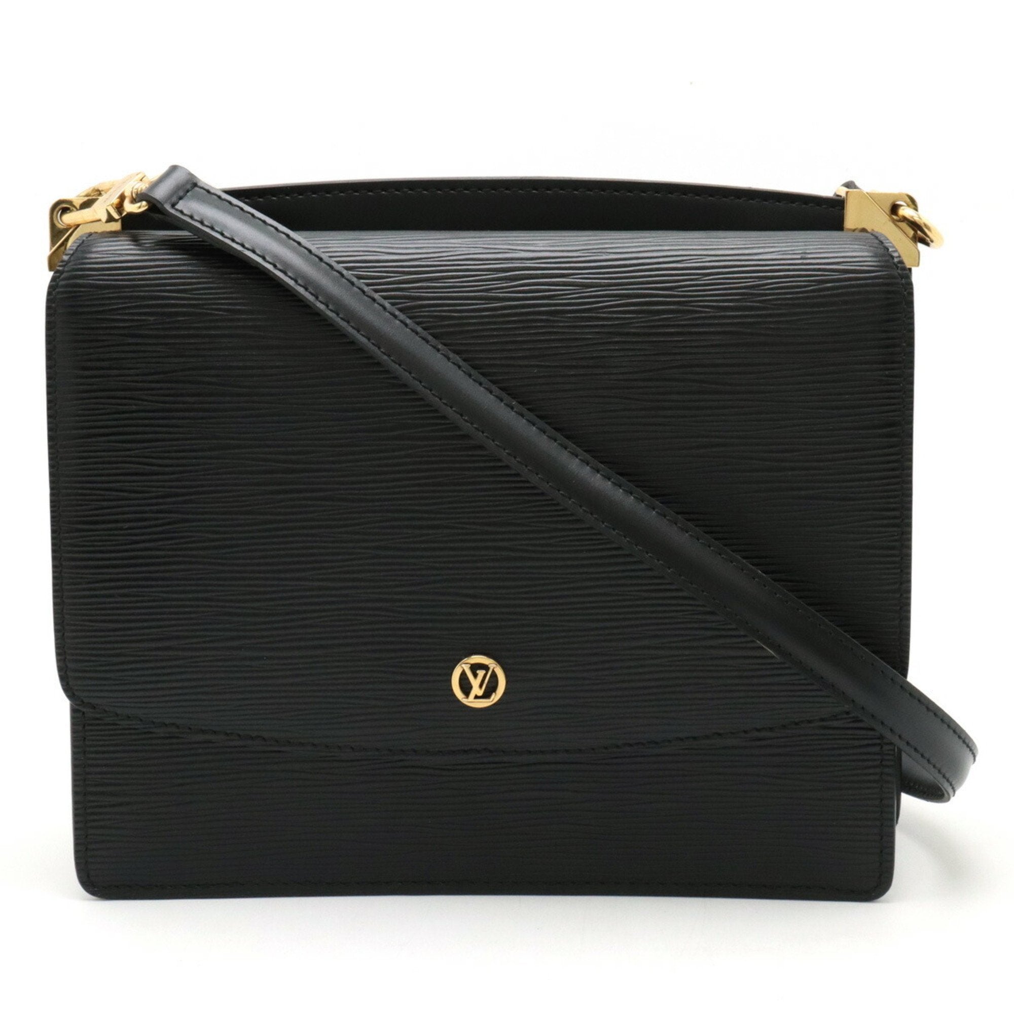 Louis Vuitton Grenelle Leather Shoulder Bag ()