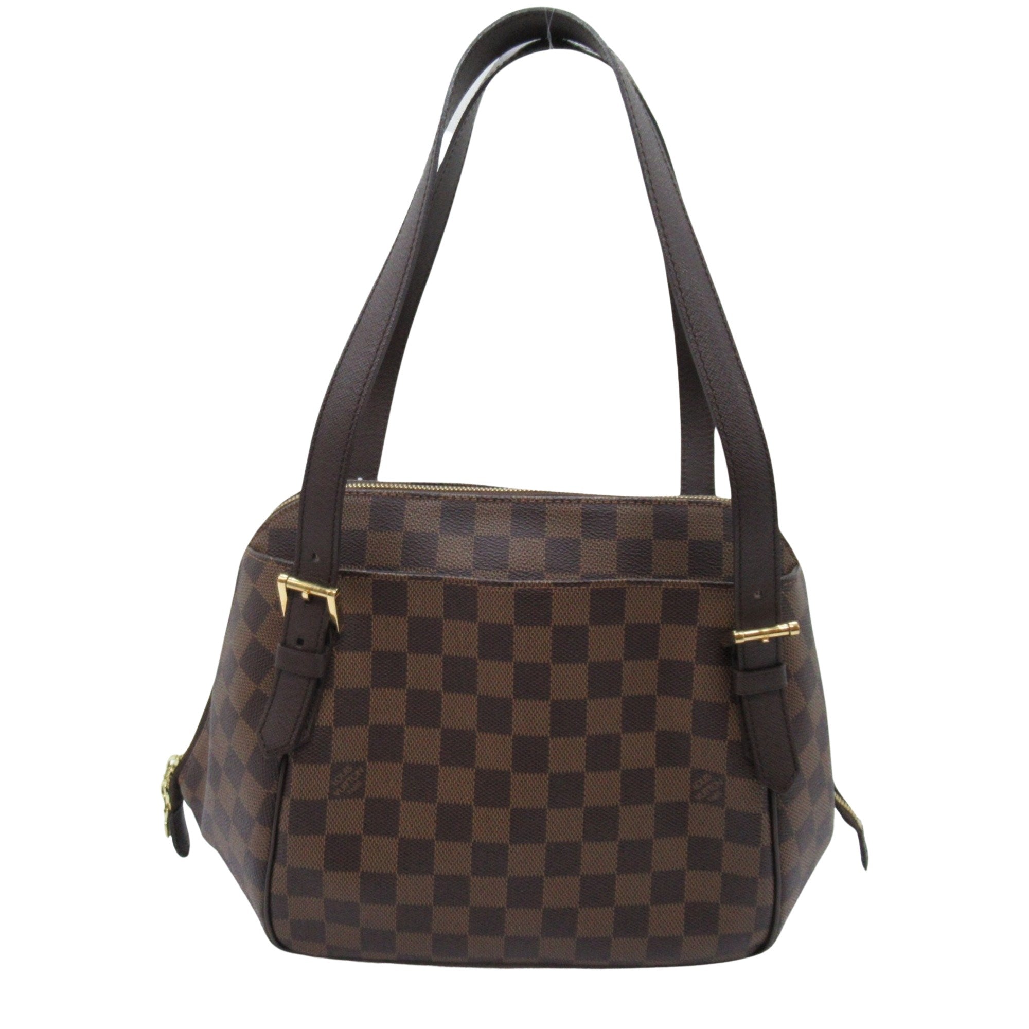 Louis Vuitton Belem Mm Canvas Shoulder Bag ()