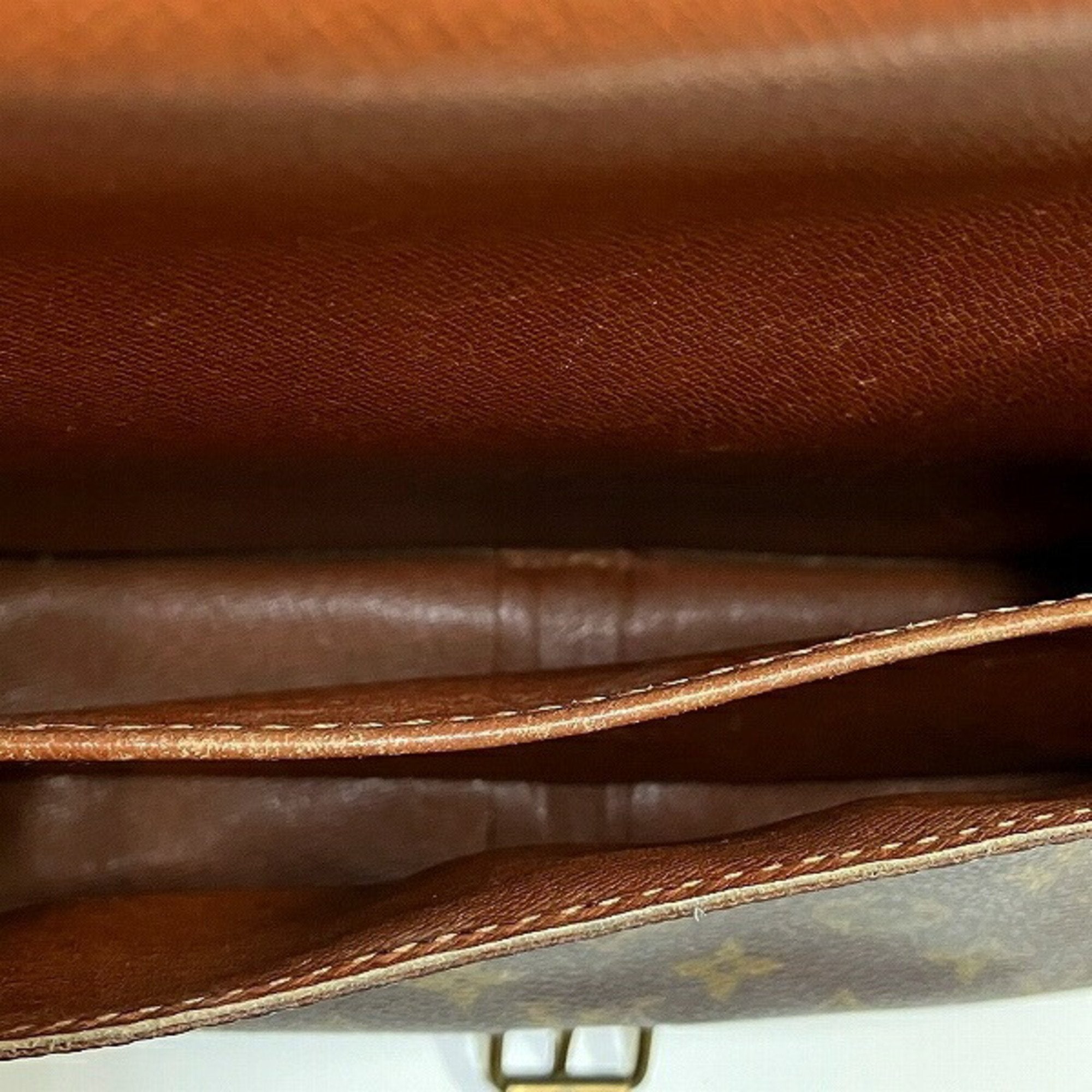 Louis Vuitton Cartouchière Canvas Shoulder Bag ()
