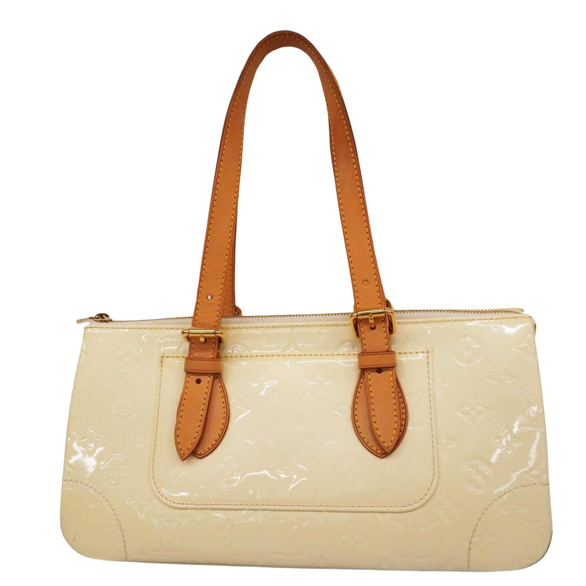 Louis Vuitton Rosewood Patent Leather Shoulder Bag ()