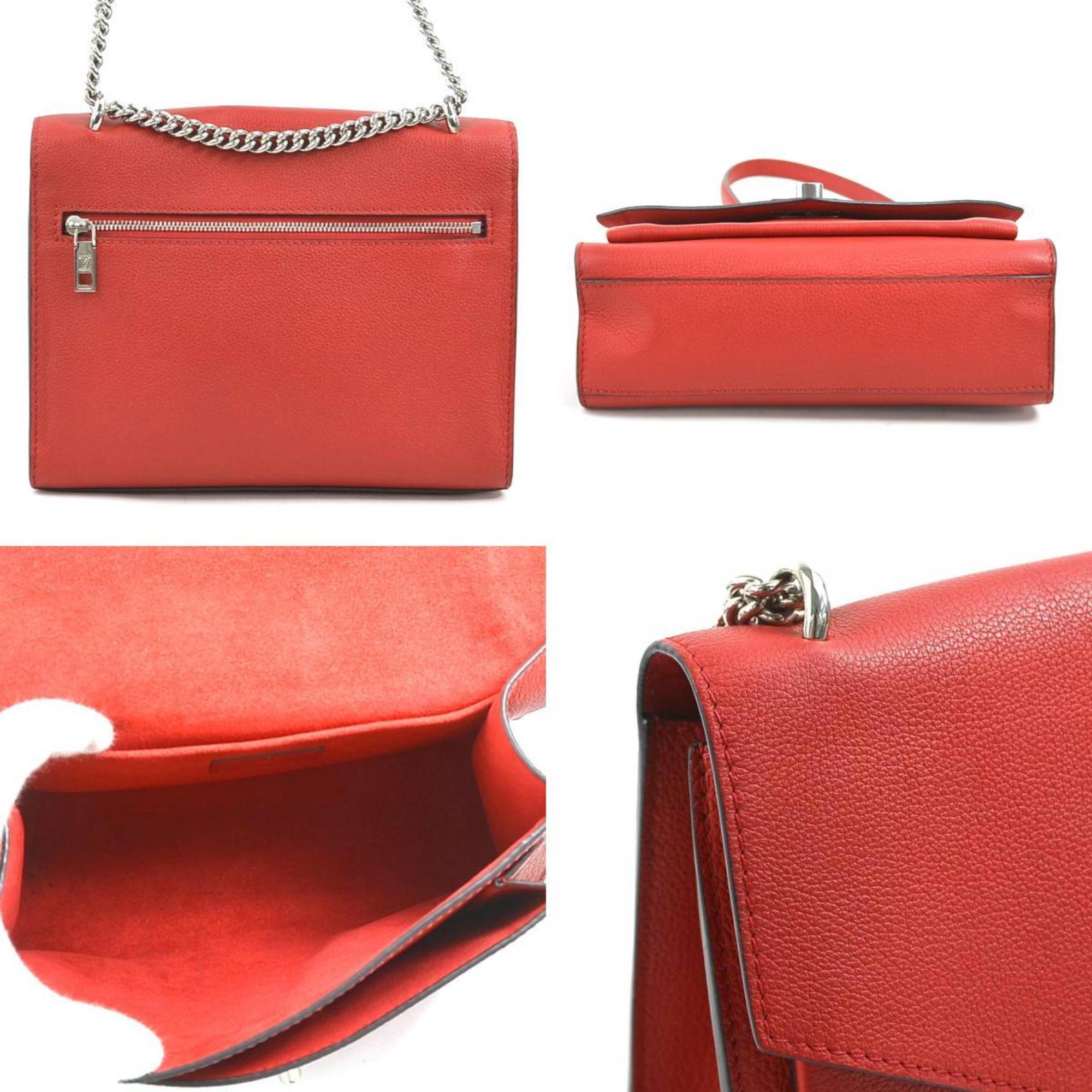 Louis Vuitton Mylockme Leather Shoulder Bag ()