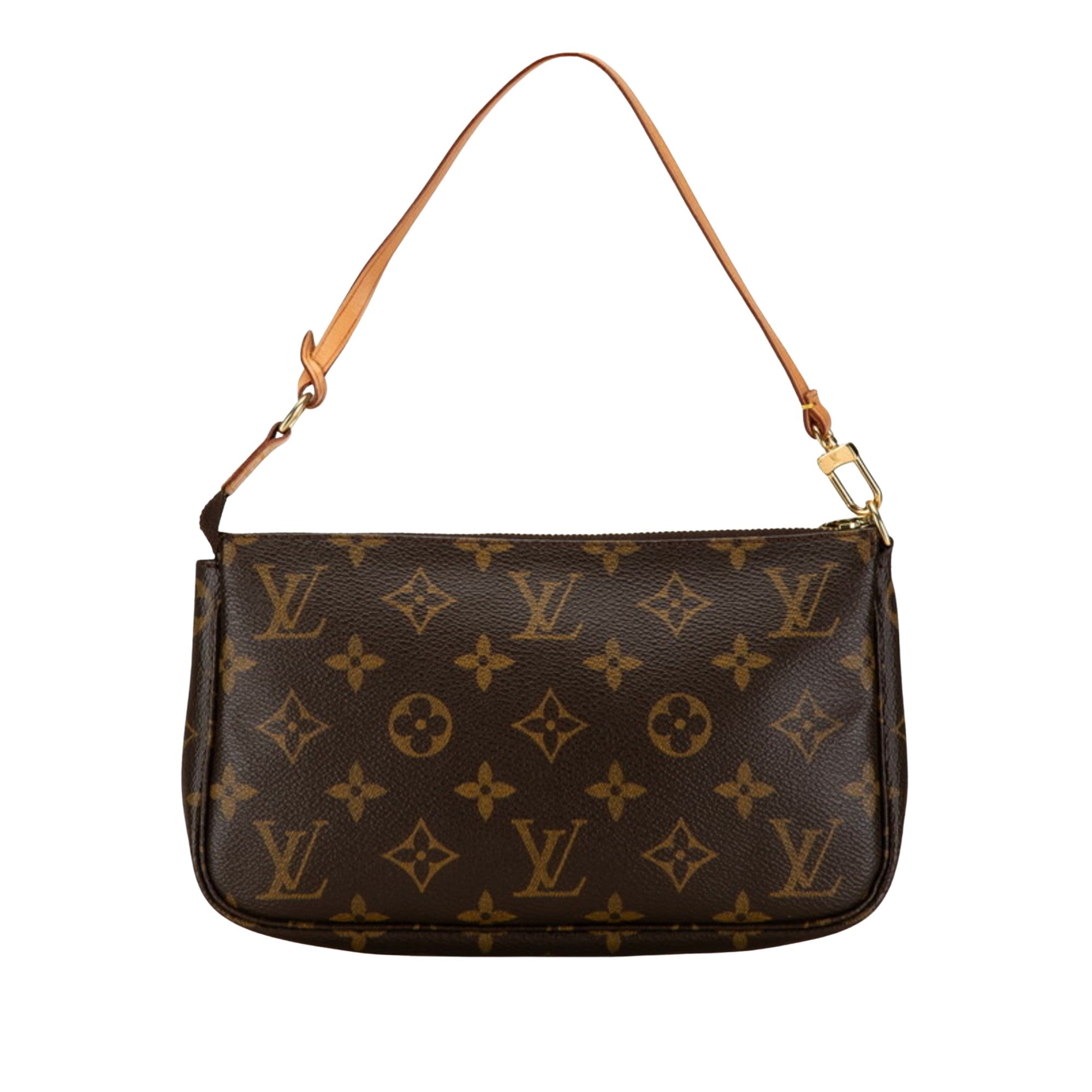 Louis Vuitton Pochette Accessoires Canvas Shoulder Bag ()