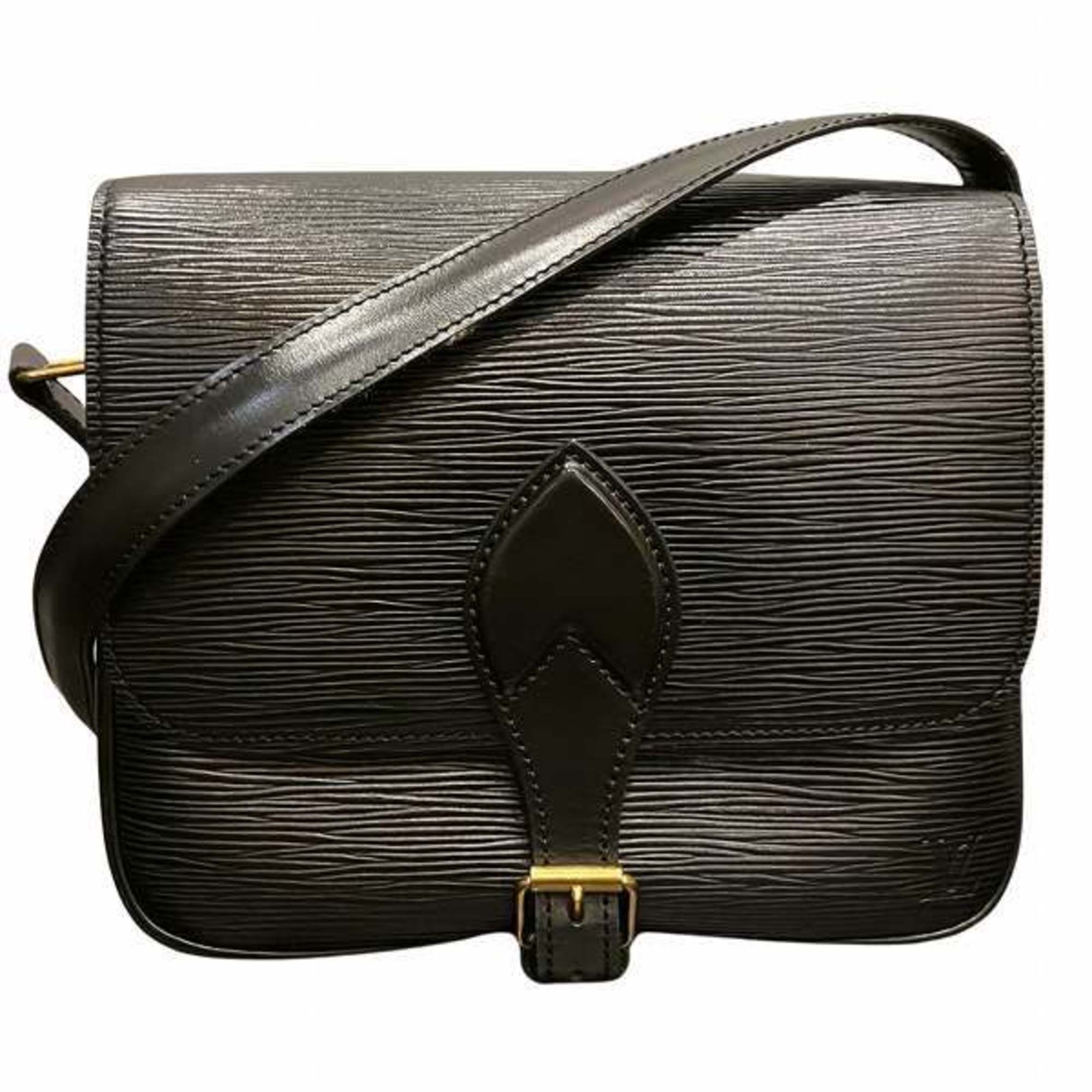 Louis Vuitton Cartouchière Leather Shoulder Bag ()
