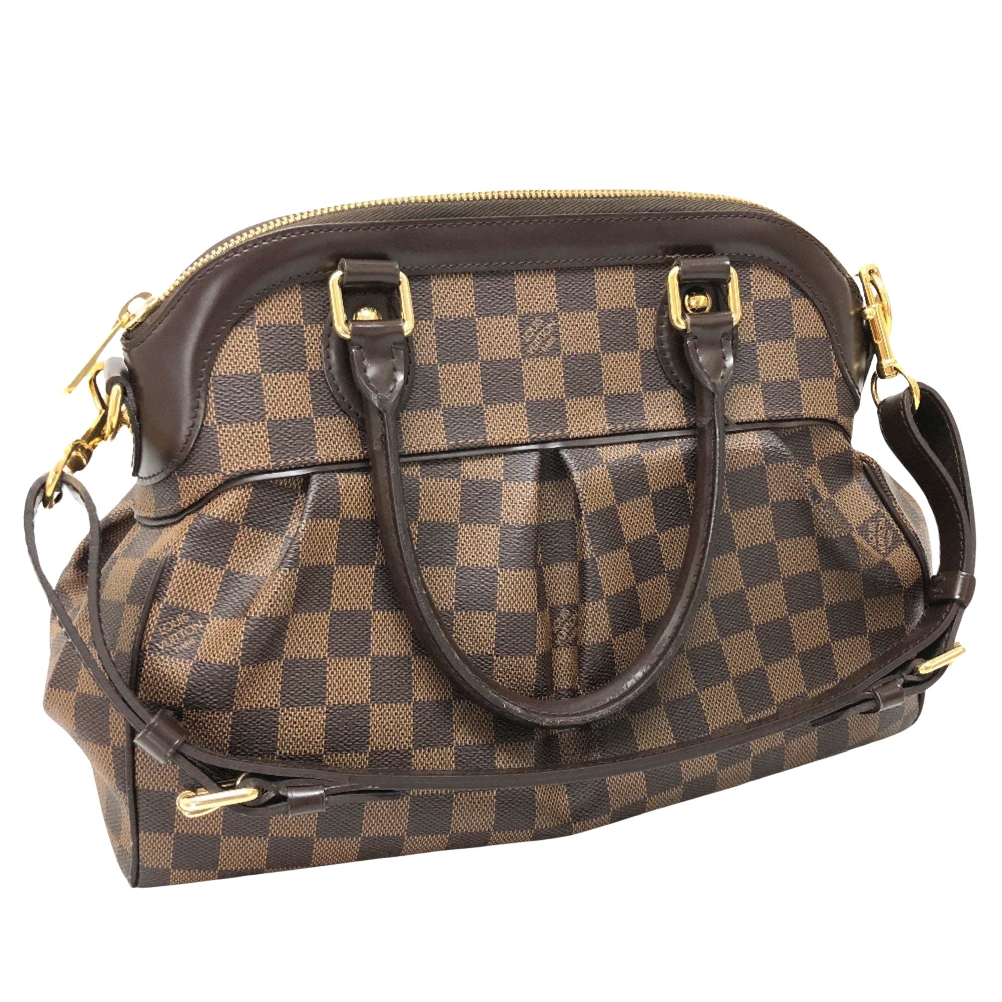 Louis Vuitton Trevi Canvas Shoulder Bag ()