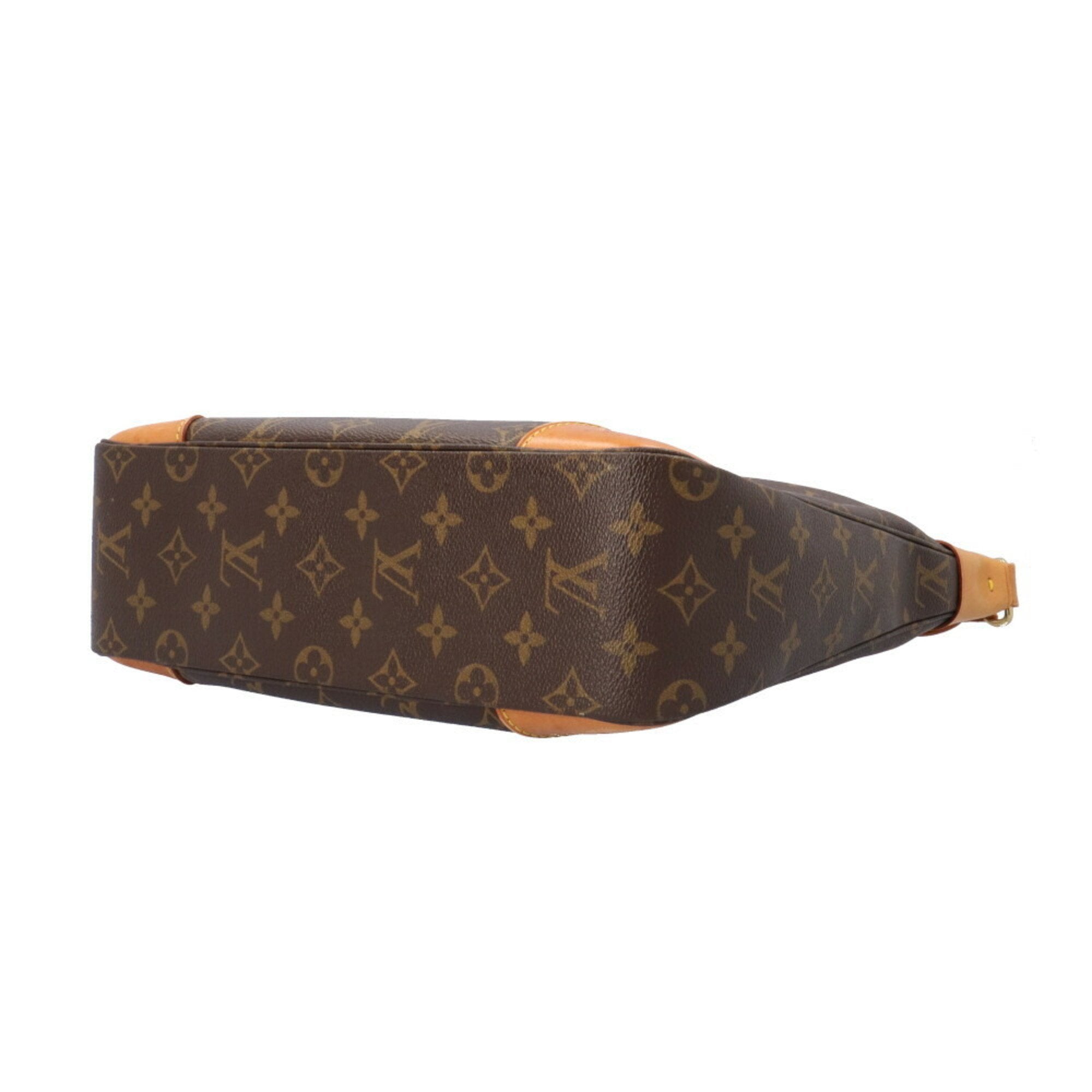 Louis Vuitton Boulogne Canvas Shoulder Bag ()