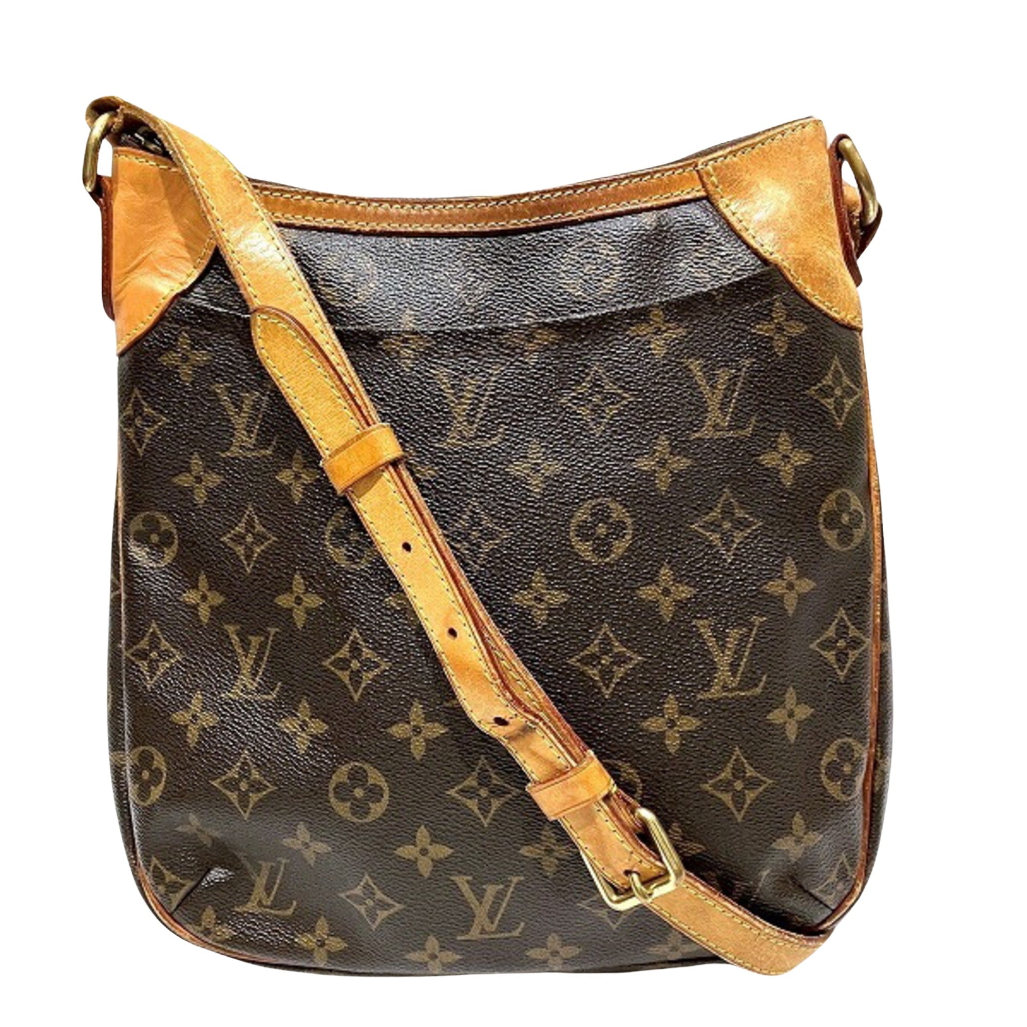 Louis Vuitton Odéon Canvas Shoulder Bag ()