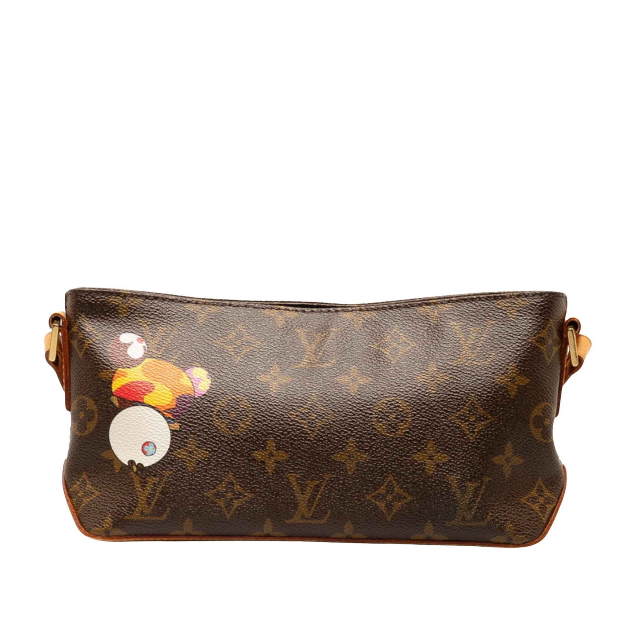Louis Vuitton Trotteur Canvas Shoulder Bag ()