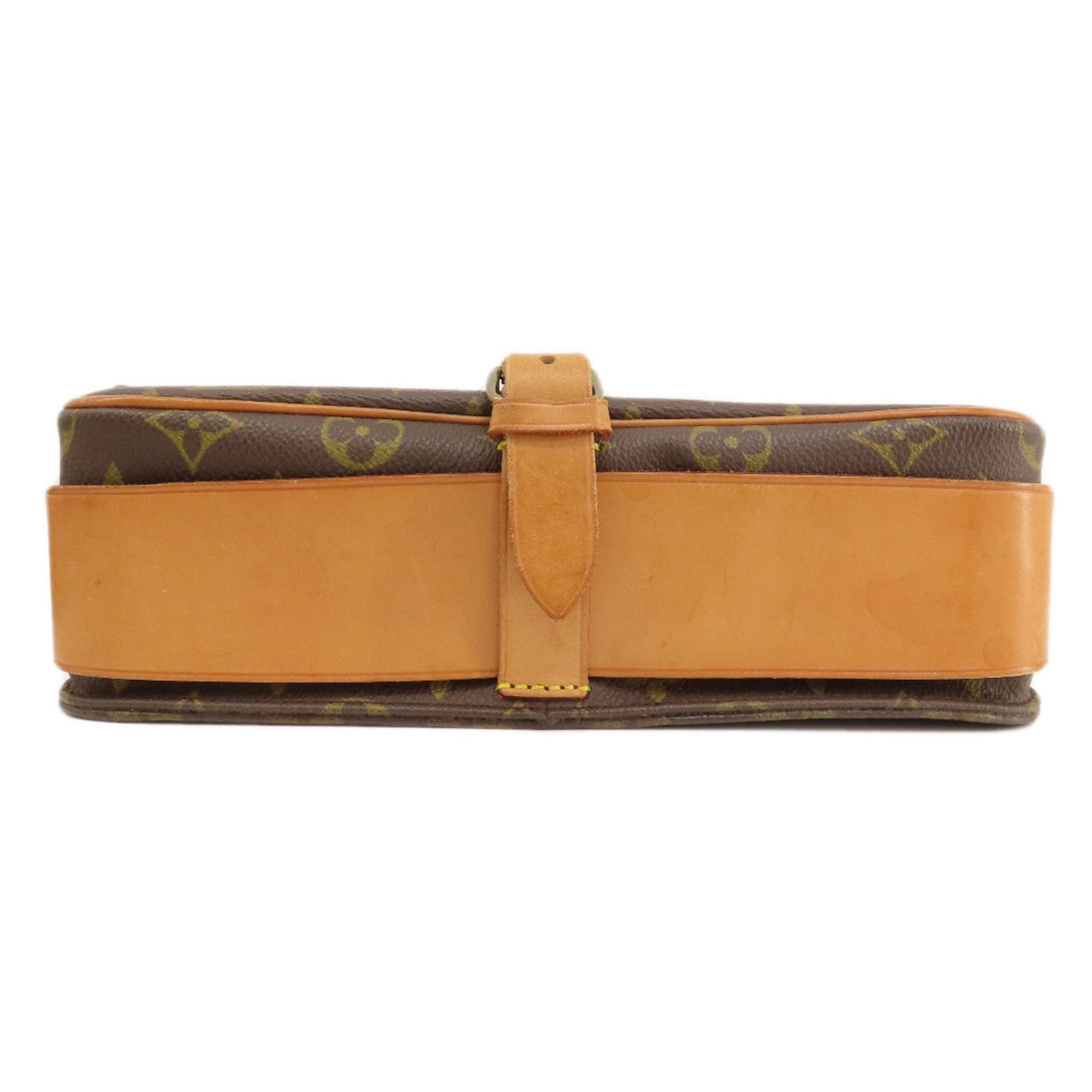 Louis Vuitton Cartouchière Canvas Shoulder Bag ()