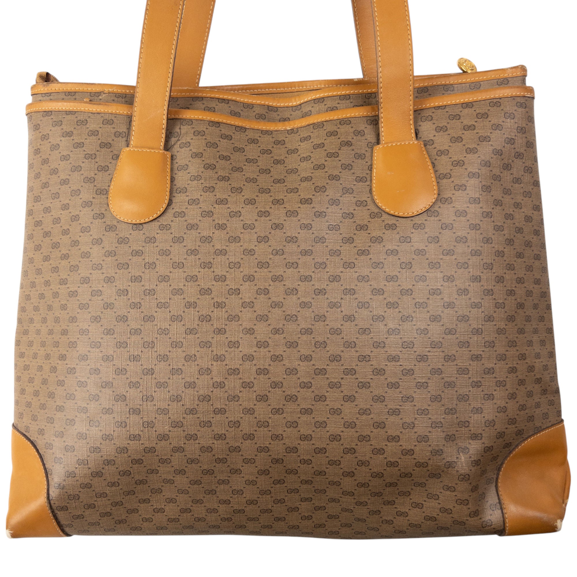 Vintage Gucci Monogram Shoulder Bag
