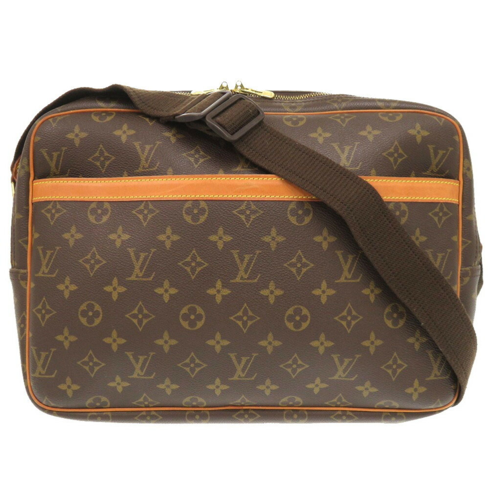 Louis Vuitton Reporter Canvas Shoulder Bag ()