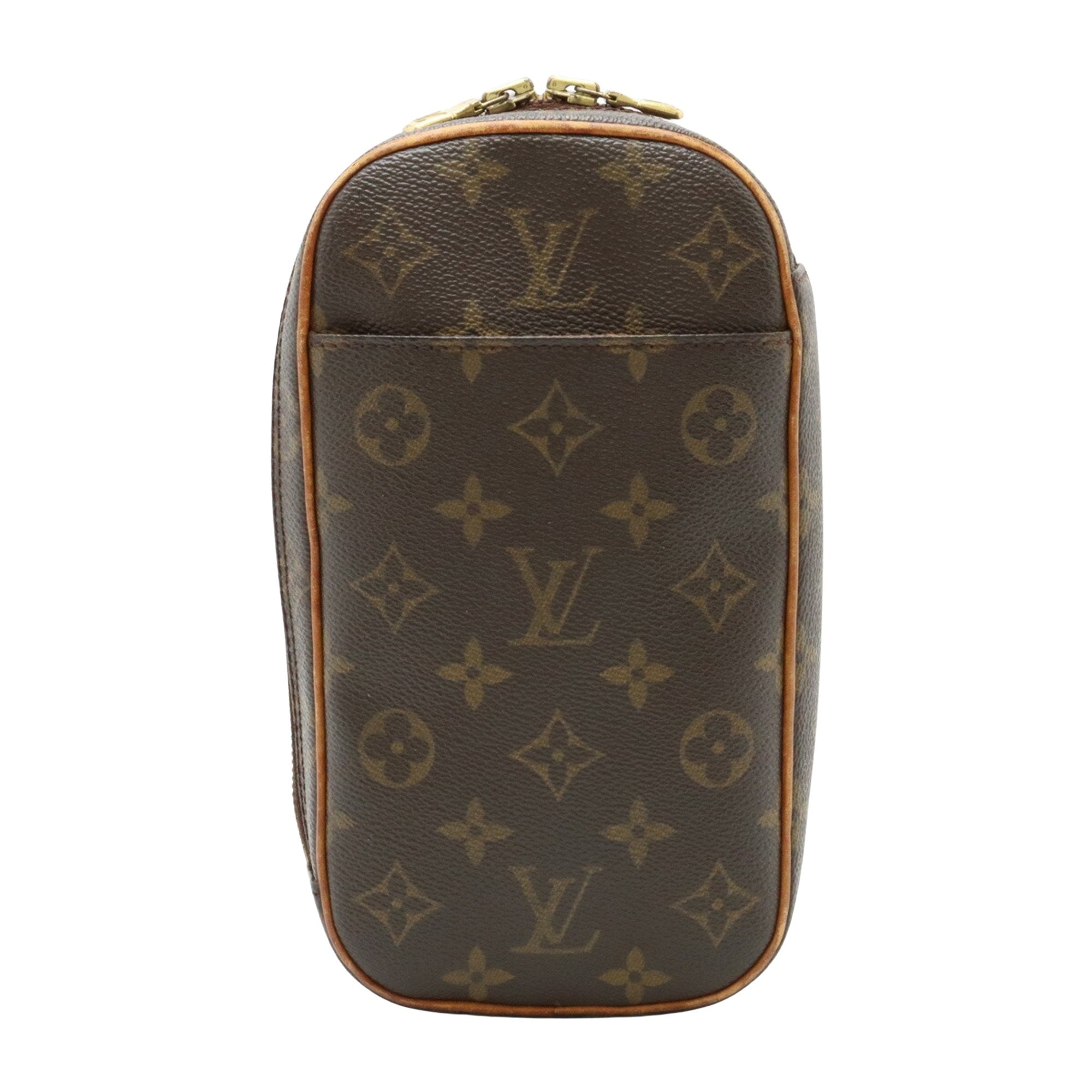 Louis Vuitton Pochette Gange Canvas Shoulder Bag ()