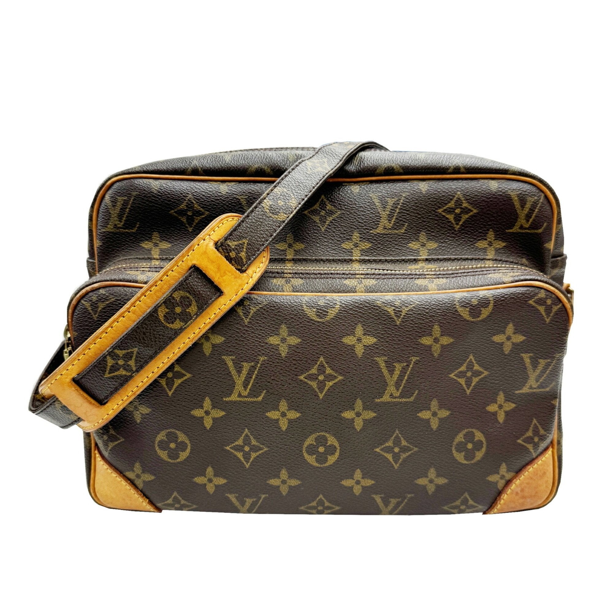 Louis Vuitton Nile Canvas Shoulder Bag ()