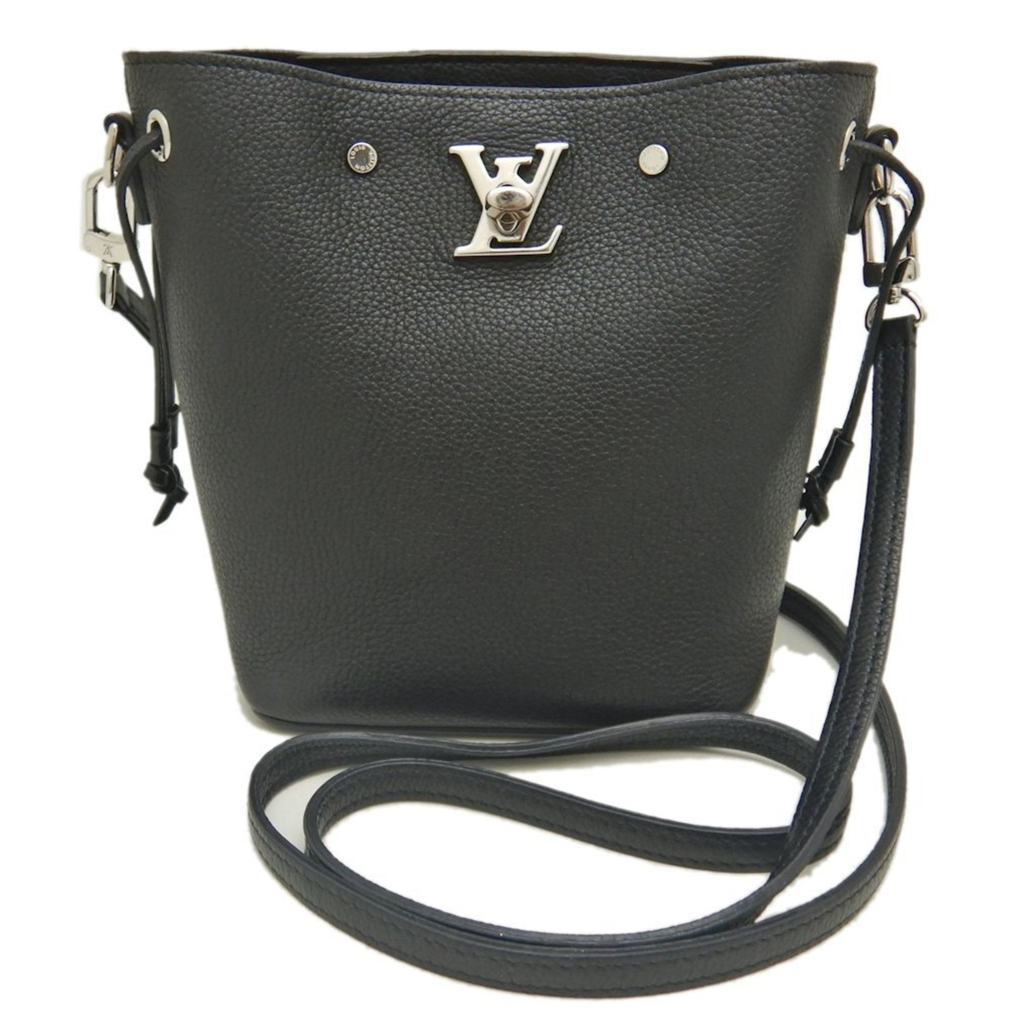 Louis Vuitton Lockme Leather Shoulder Bag ()