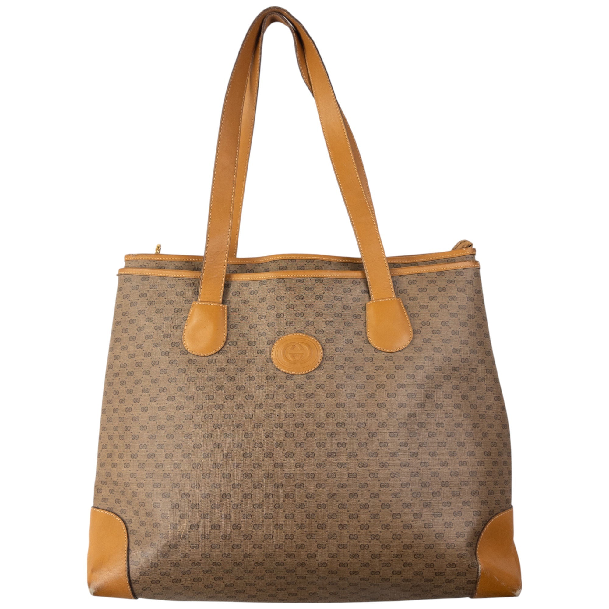 Vintage Gucci Monogram Shoulder Bag