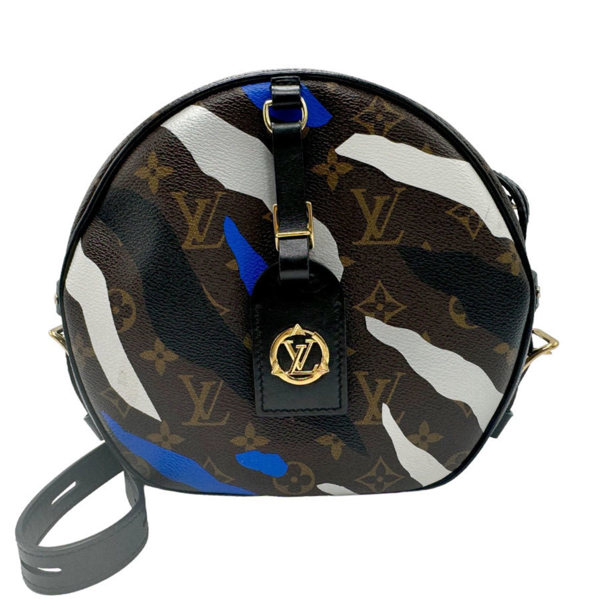 Louis Vuitton Boîte Chapeau Souple Canvas Shoulder Bag ()